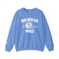 Rich With God Angels Crewneck Sweatshirt