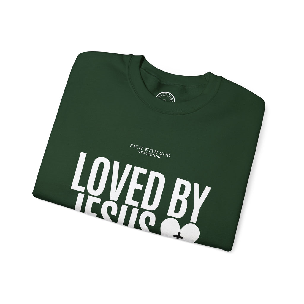 Loved By Jesus Crewneck Sweatshirt