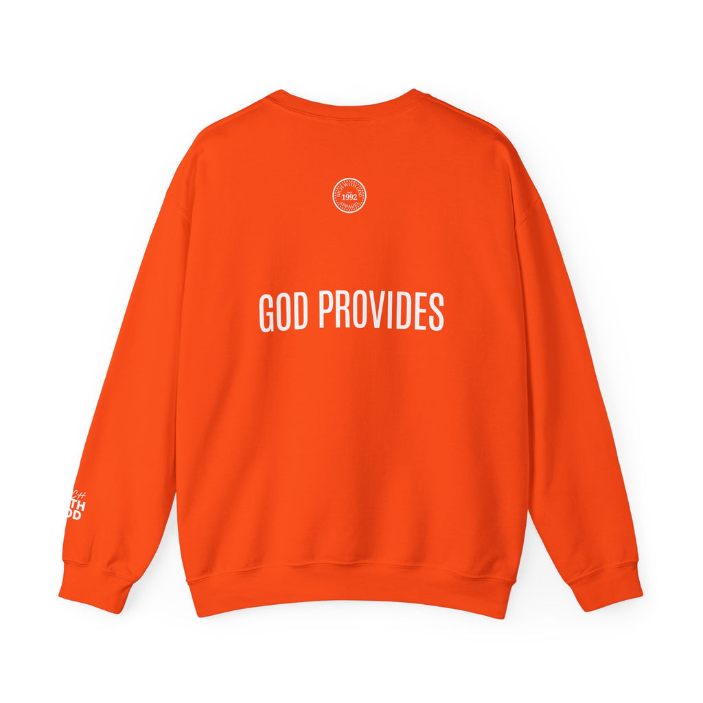 Rich With God Original Crewneck — God Provides Edition