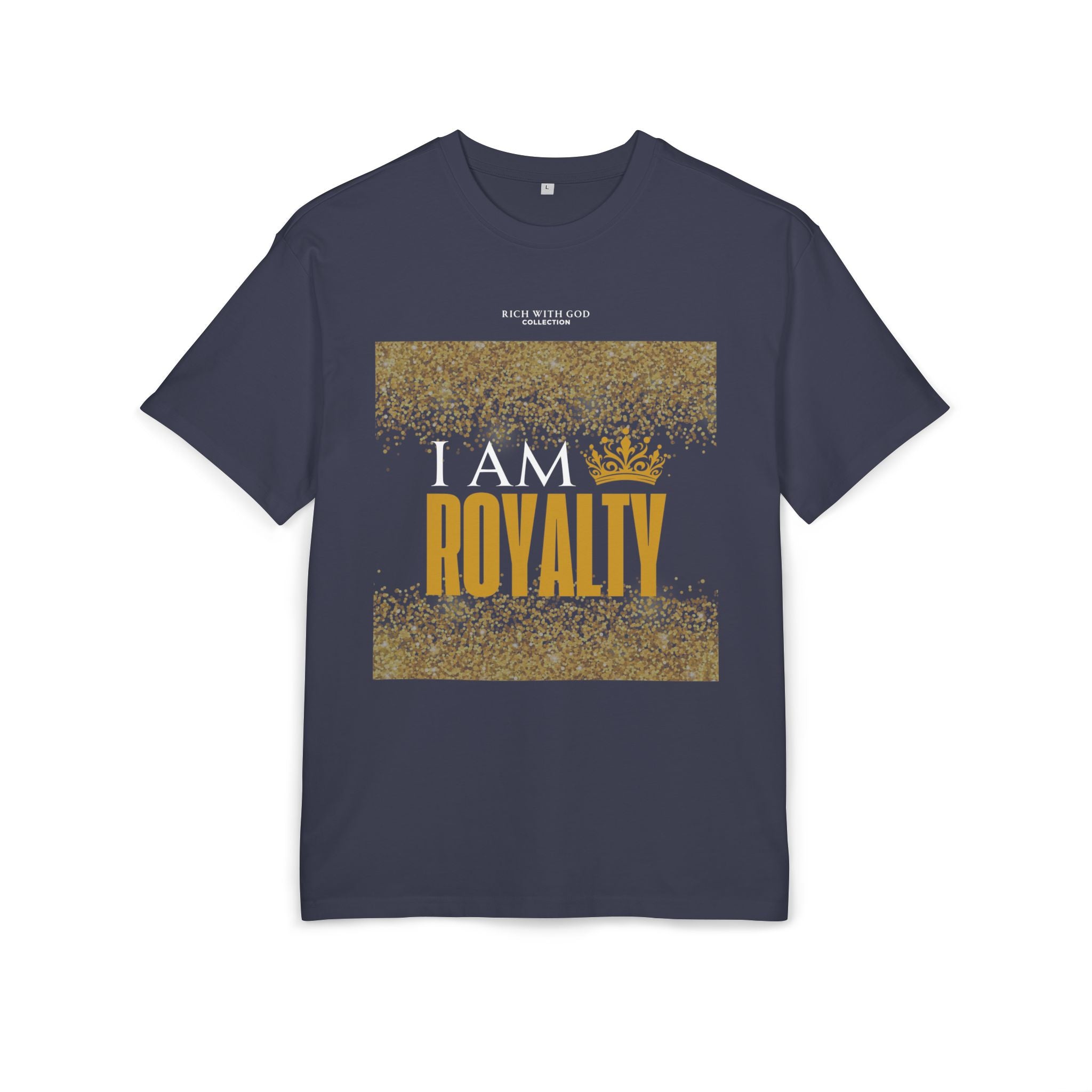 I Am Royalty Oversized Graphic Tee