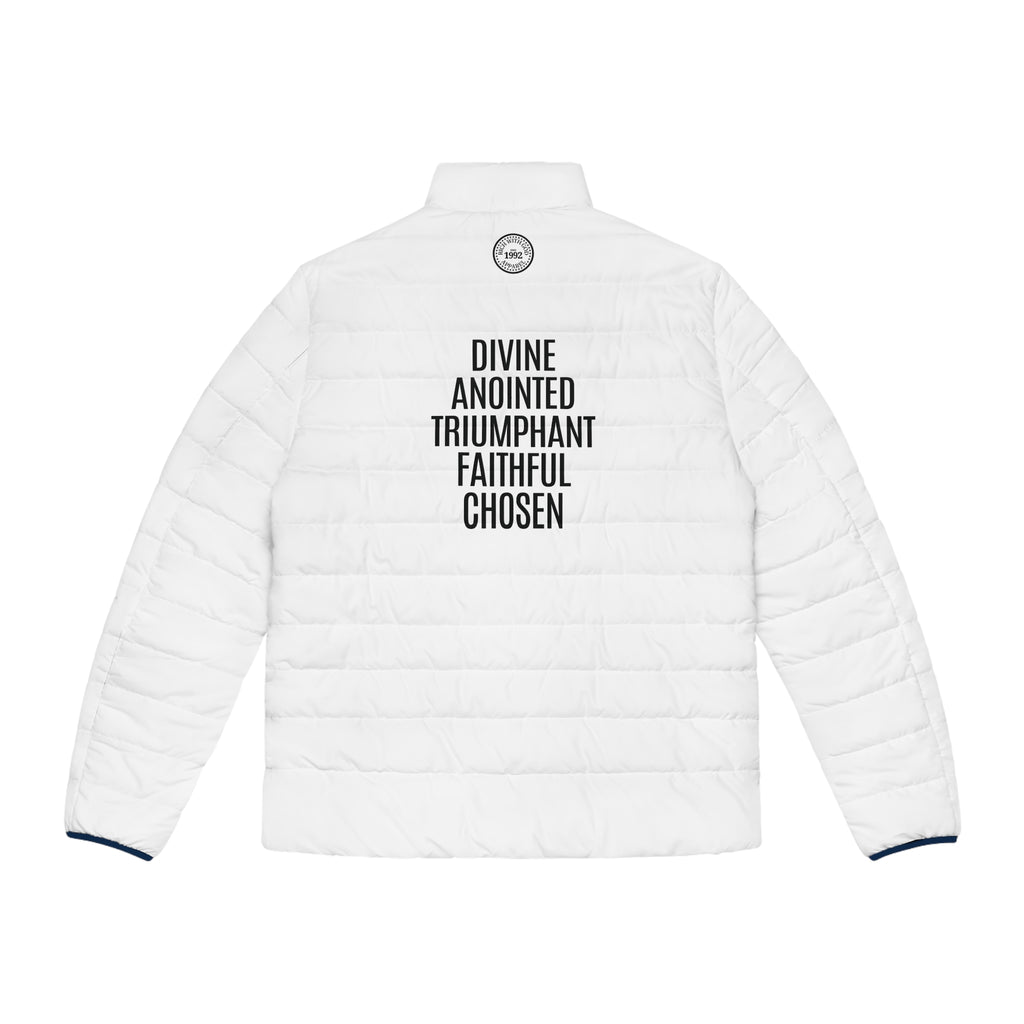 Rich With God Men's Puffer Jacket