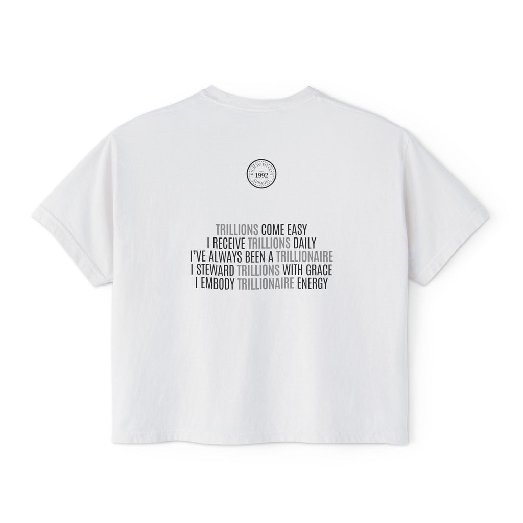 God Made Trillionaire Women's Boxy Tee
