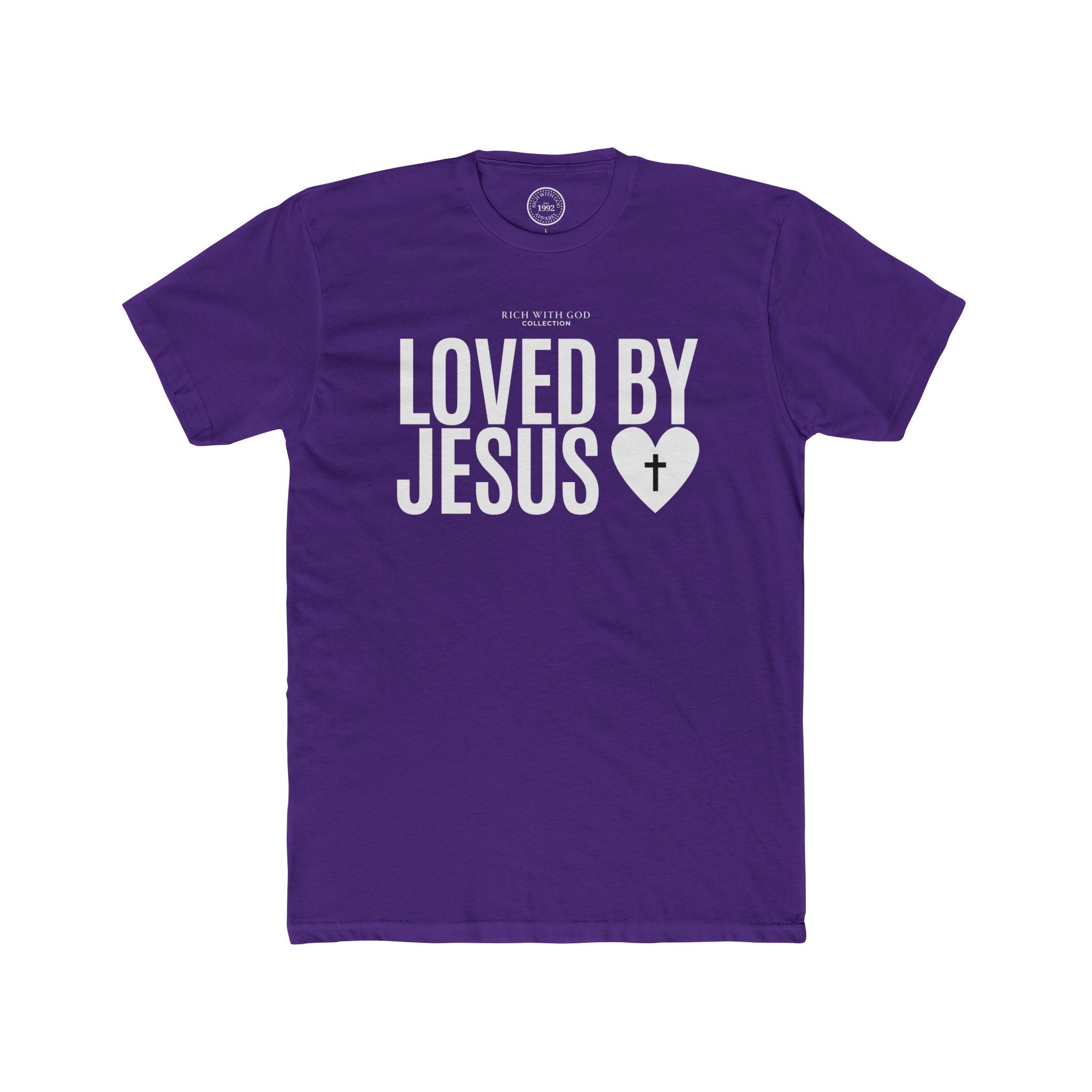 Loved By Jesus Crew Tee