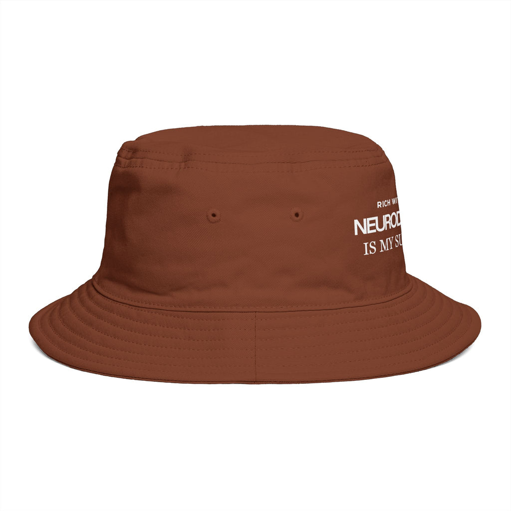 Neurodivergence is My Superpower Bucket Hat