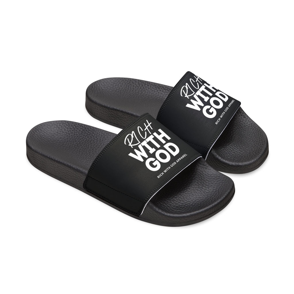 Rich With God Men's Removable-Strap Sandals