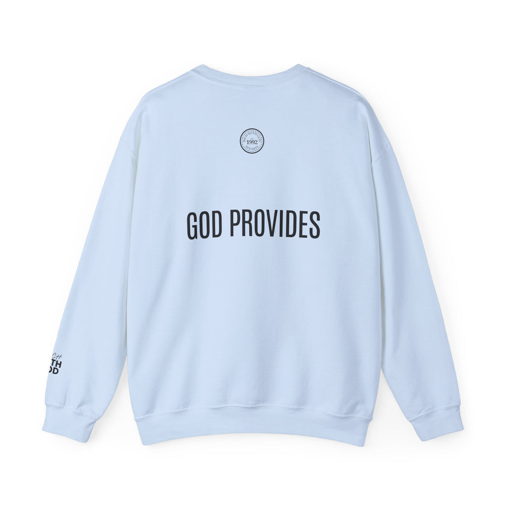 Rich With God Original Crewneck — God Provides Edition