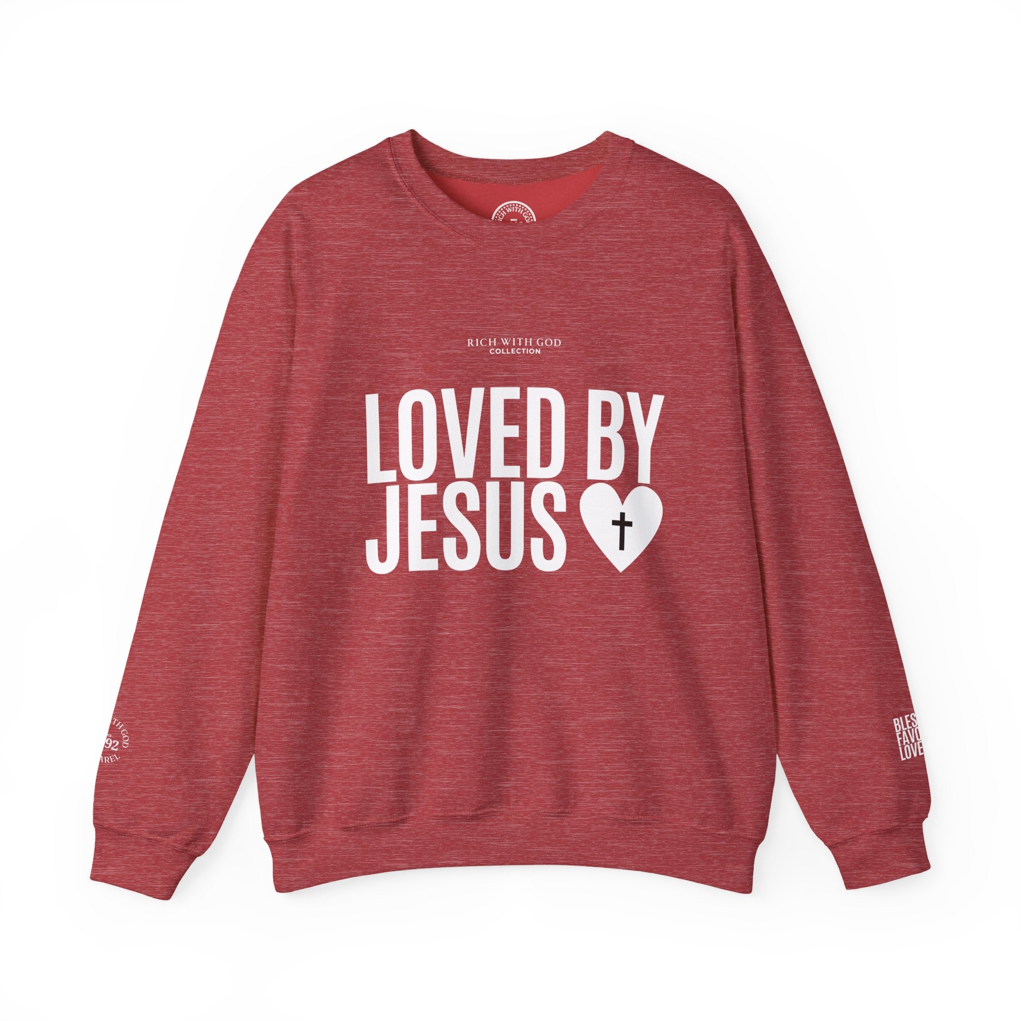 Loved By Jesus Crewneck Sweatshirt