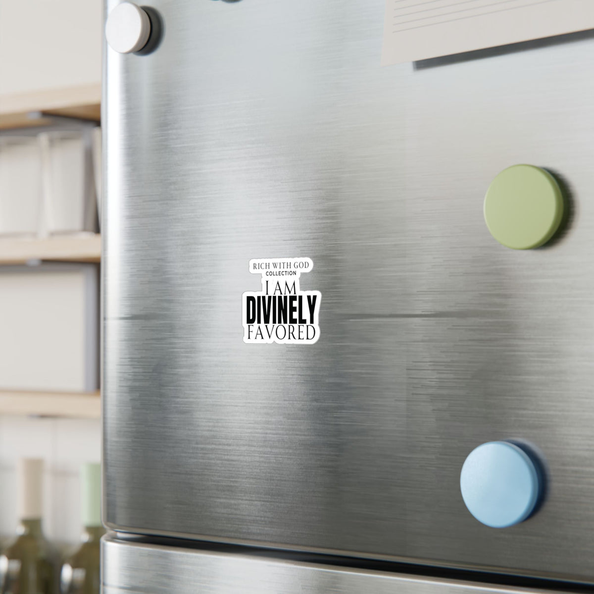 I Am Divinely Favored Vinyl Sticker