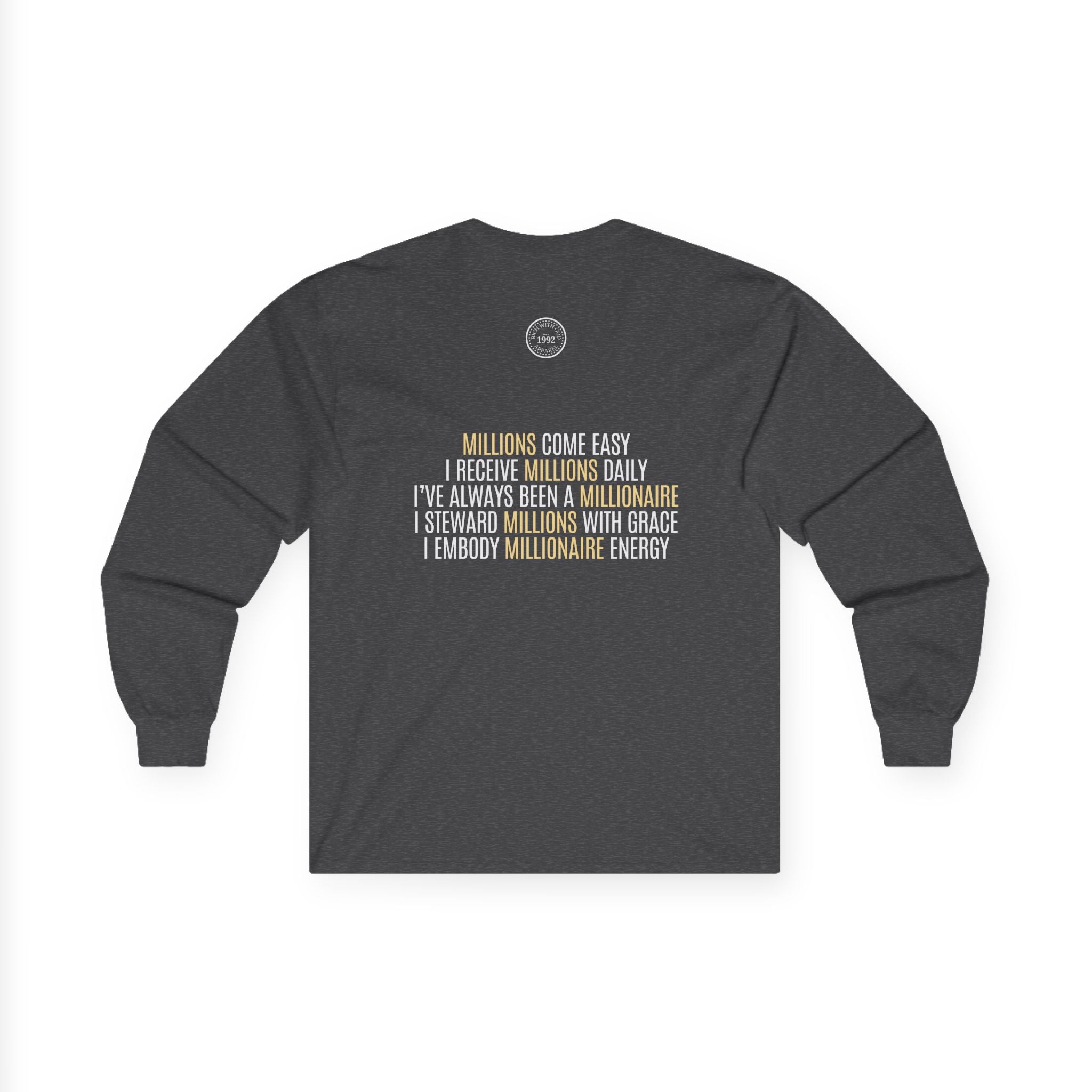 Kingdom Millionaire Long Sleeve Tee