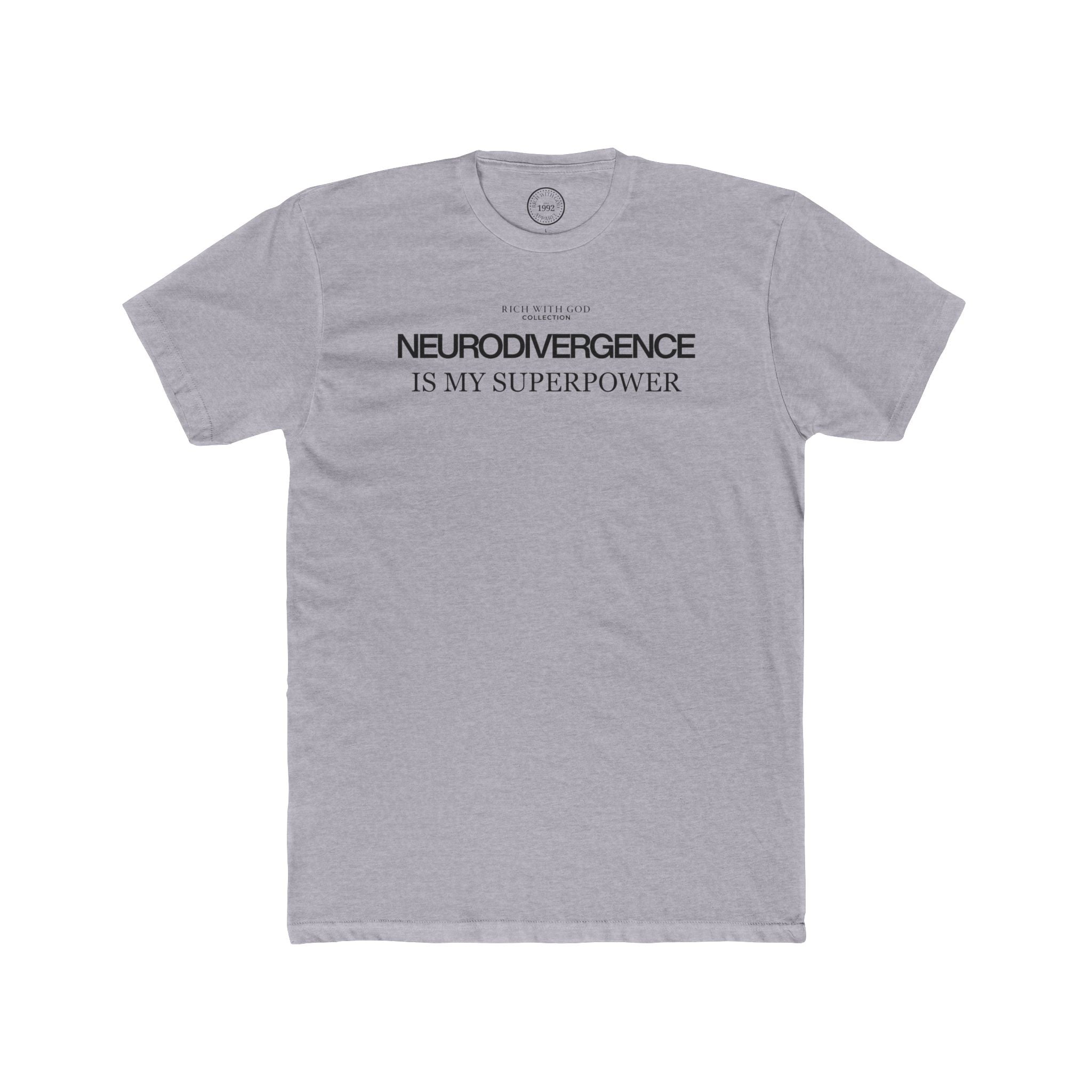 Neurodivergence is My Superpower Crew Tee