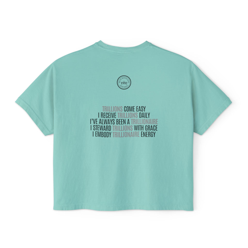 God Made Trillionaire Women's Boxy Tee