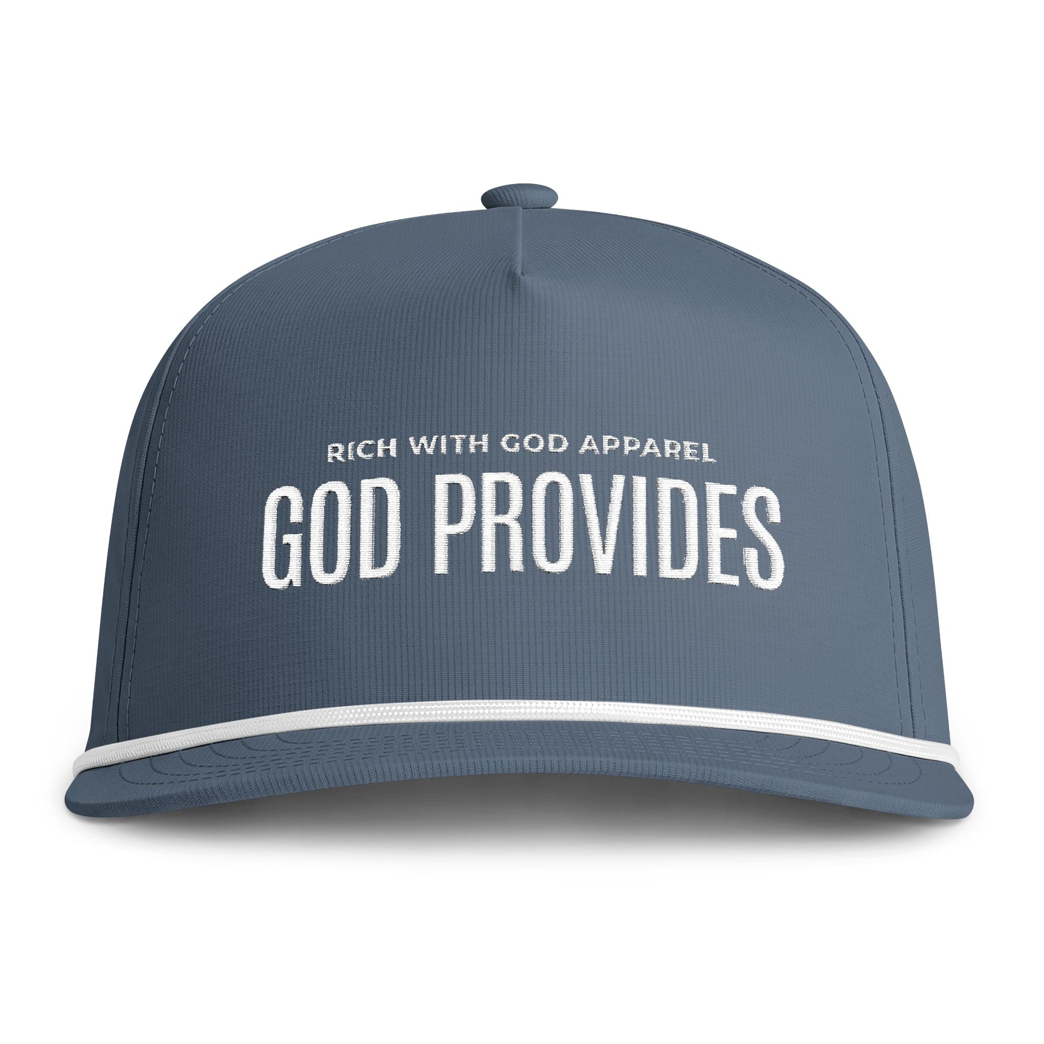 God Provides Sunwashed Rope Cap