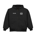 Rich With God CornerStone® Men's Duck Cloth Hooded Work Jacket (Embroidery)