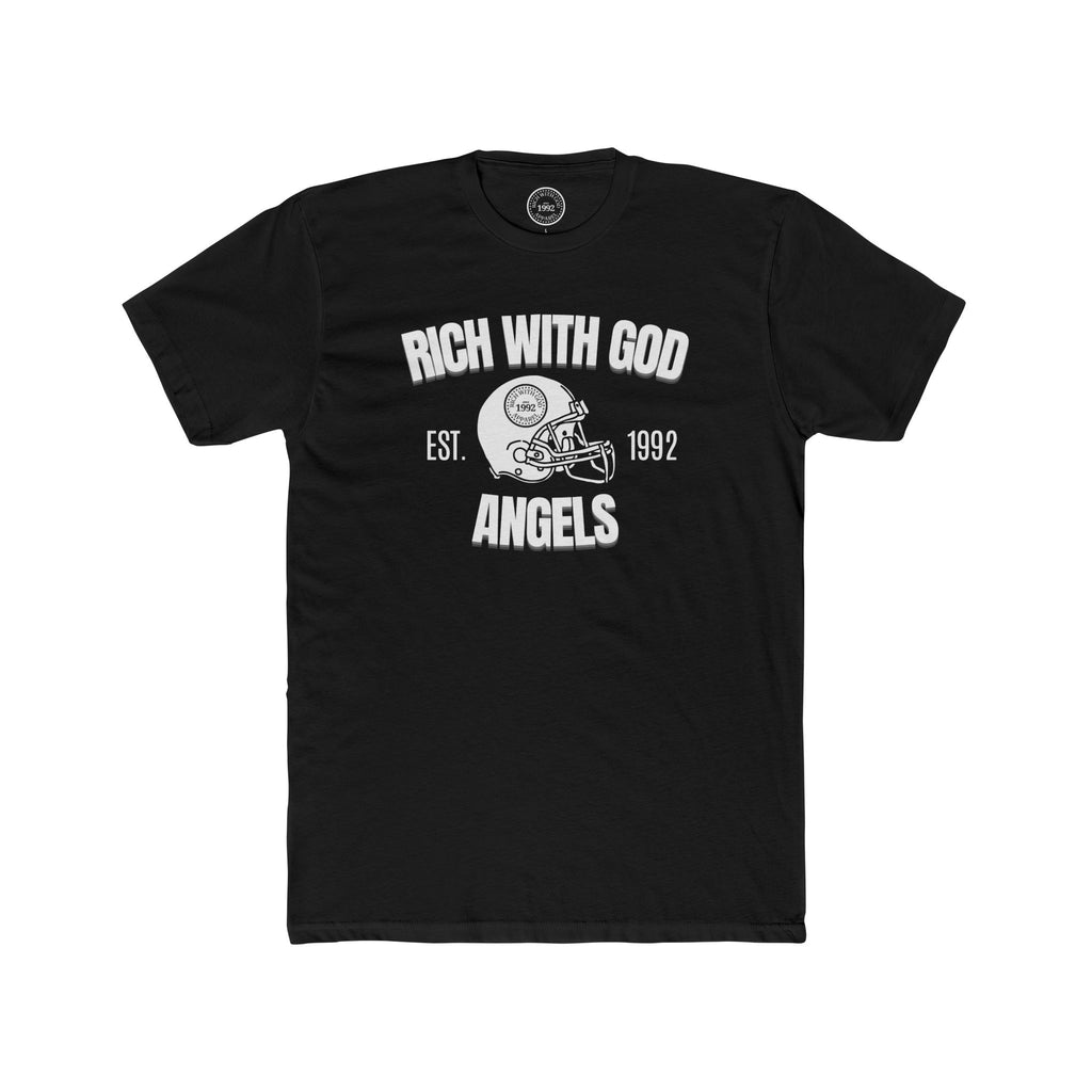 Rich With God Angels Crew Tee