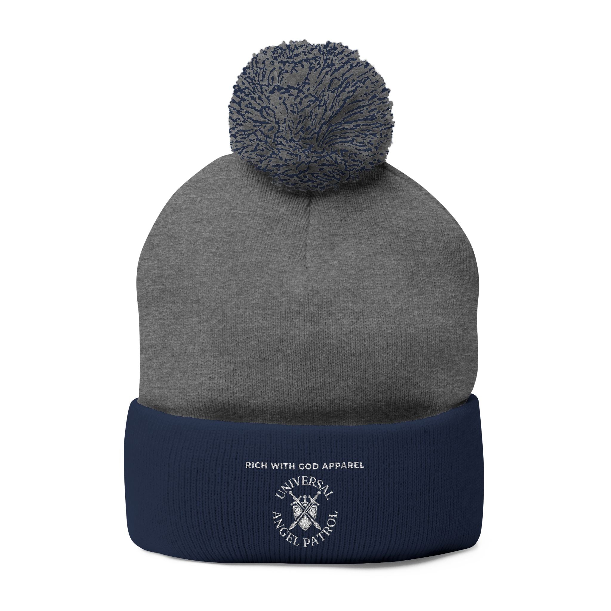 Universal Angel Patrol Embroidered Pom-Pom Beanie