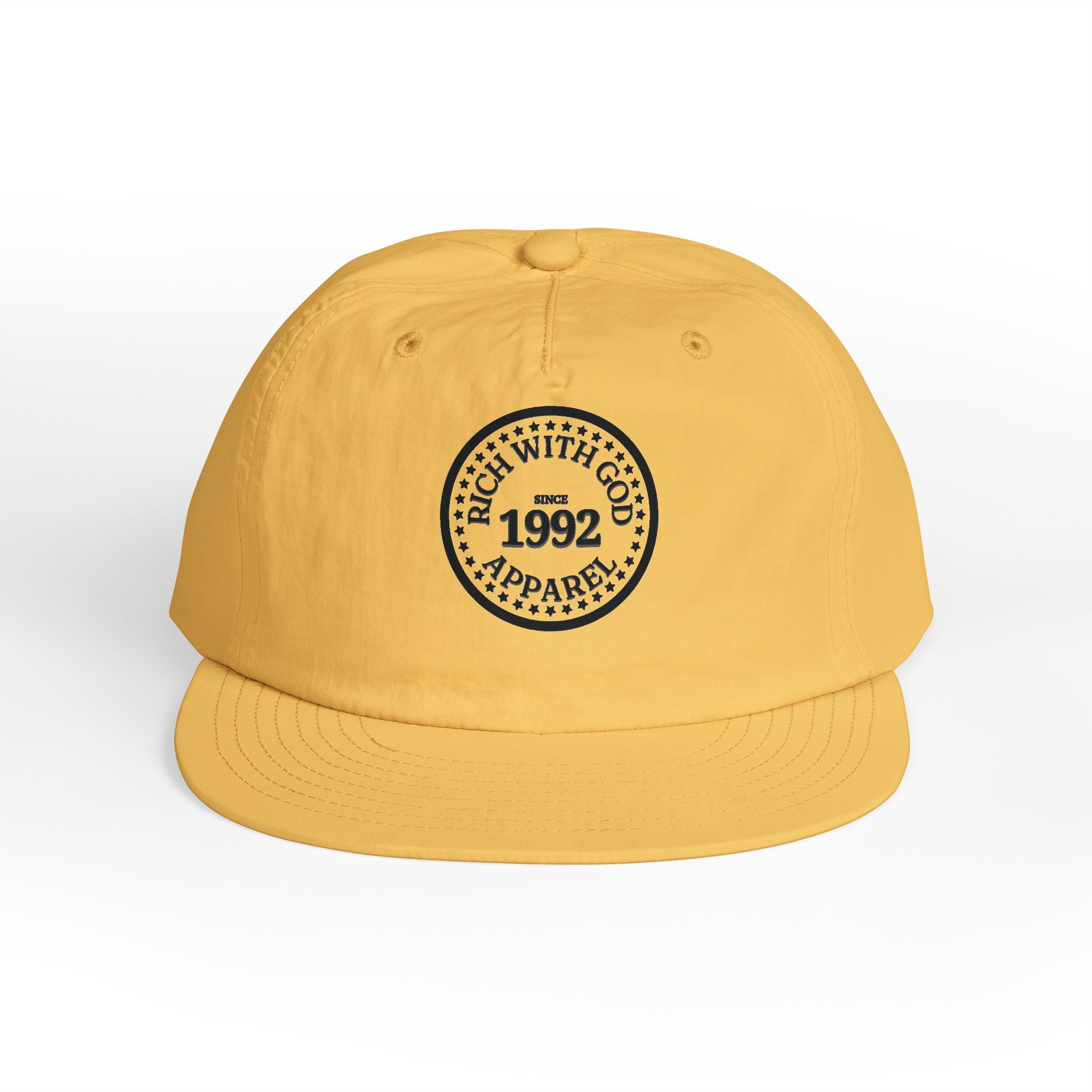 Rich With God Since 1992 Surf Cap Snapback