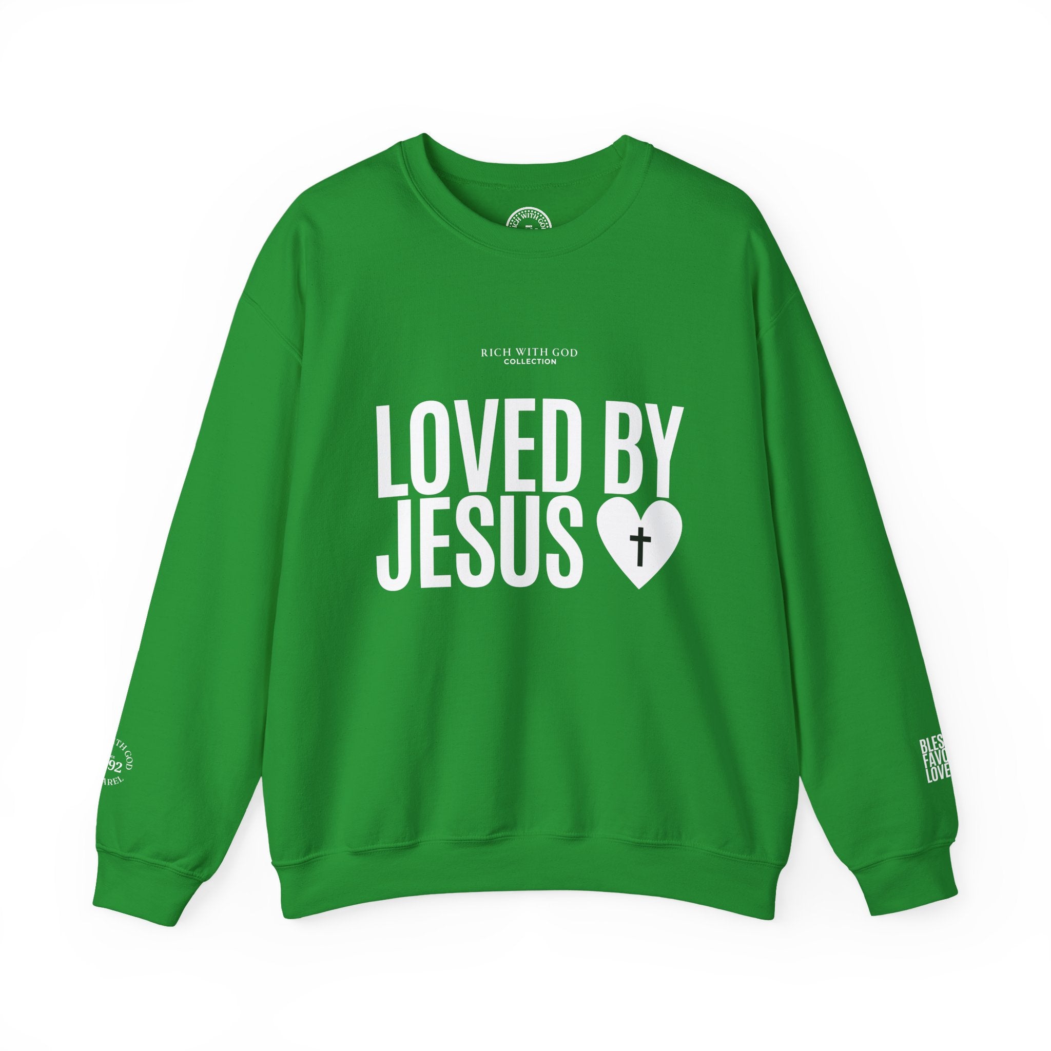 Loved By Jesus Crewneck Sweatshirt