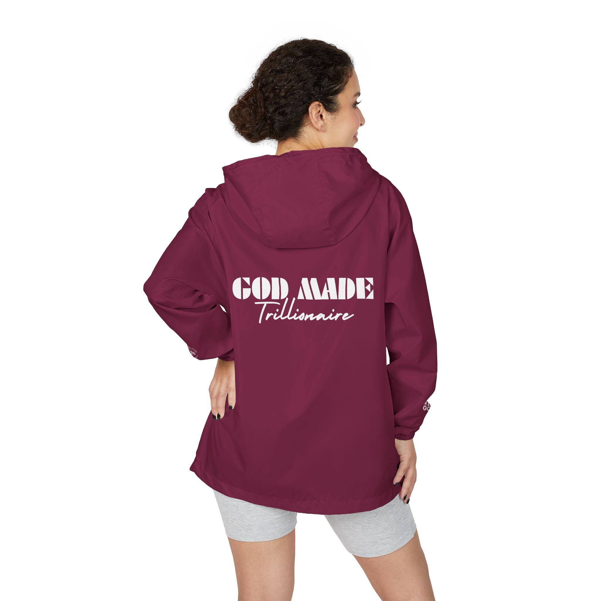 God Made Trillionaire Windbreaker Jacket