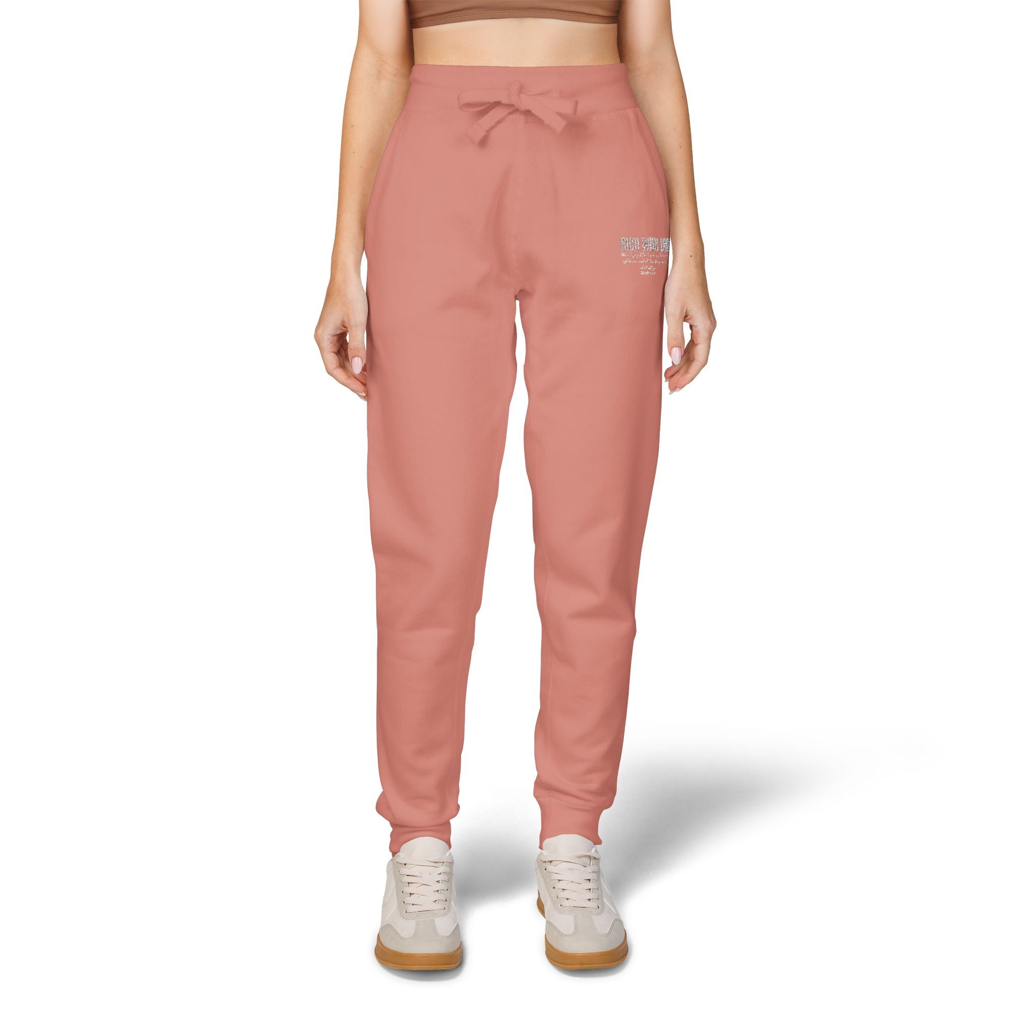 Rich With God Matthew 6:33 Unisex Fleece Sweatpants (Embroidery)