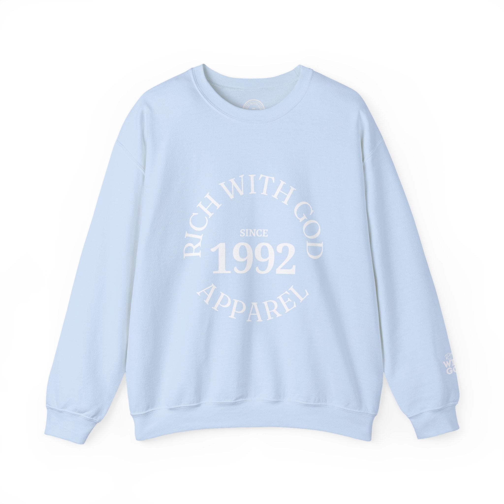 Rich With God Original Crewneck — God Provides Edition