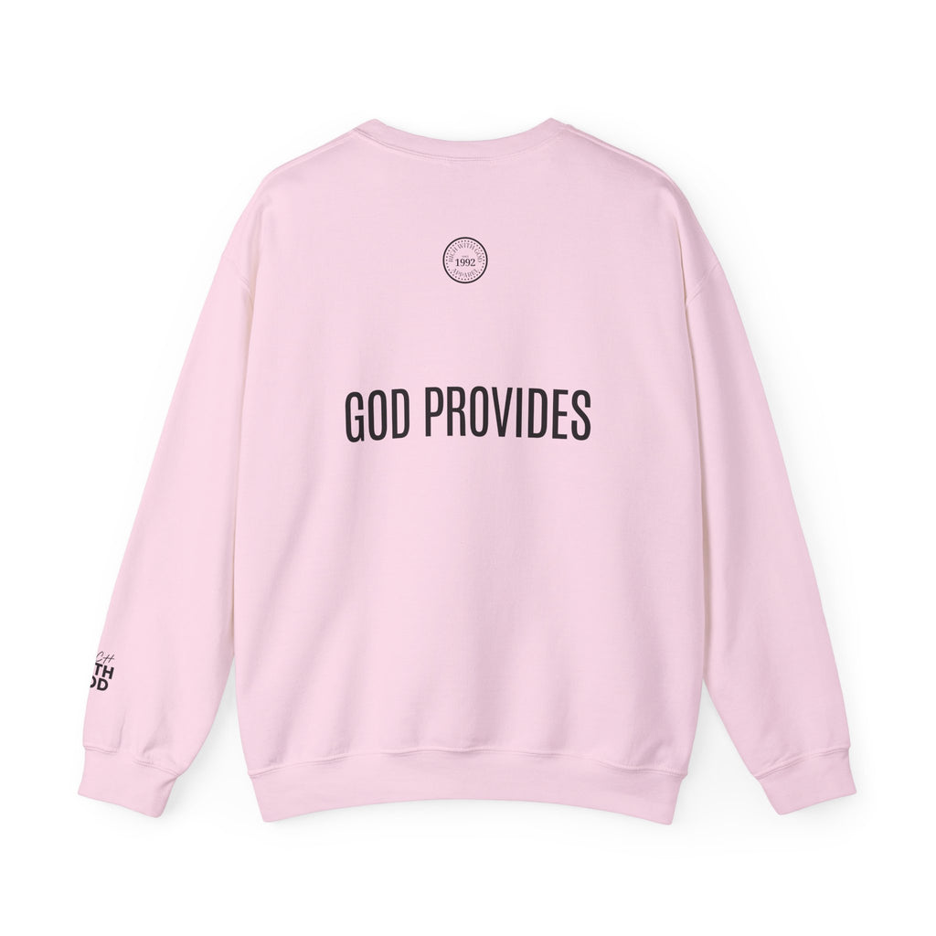 Rich With God Original Crewneck — God Provides Edition