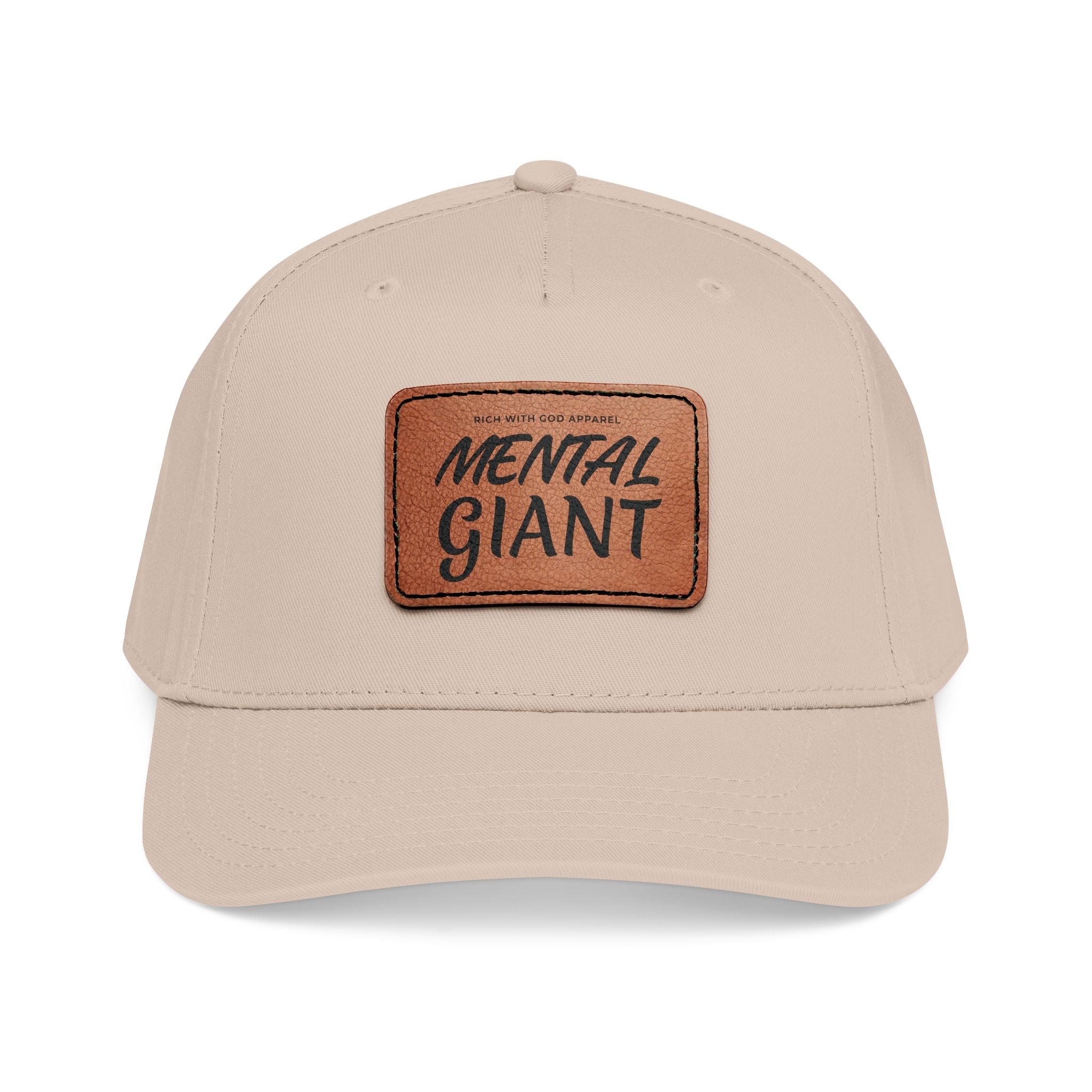 Mental Giant Leather Patch Baseball Cap