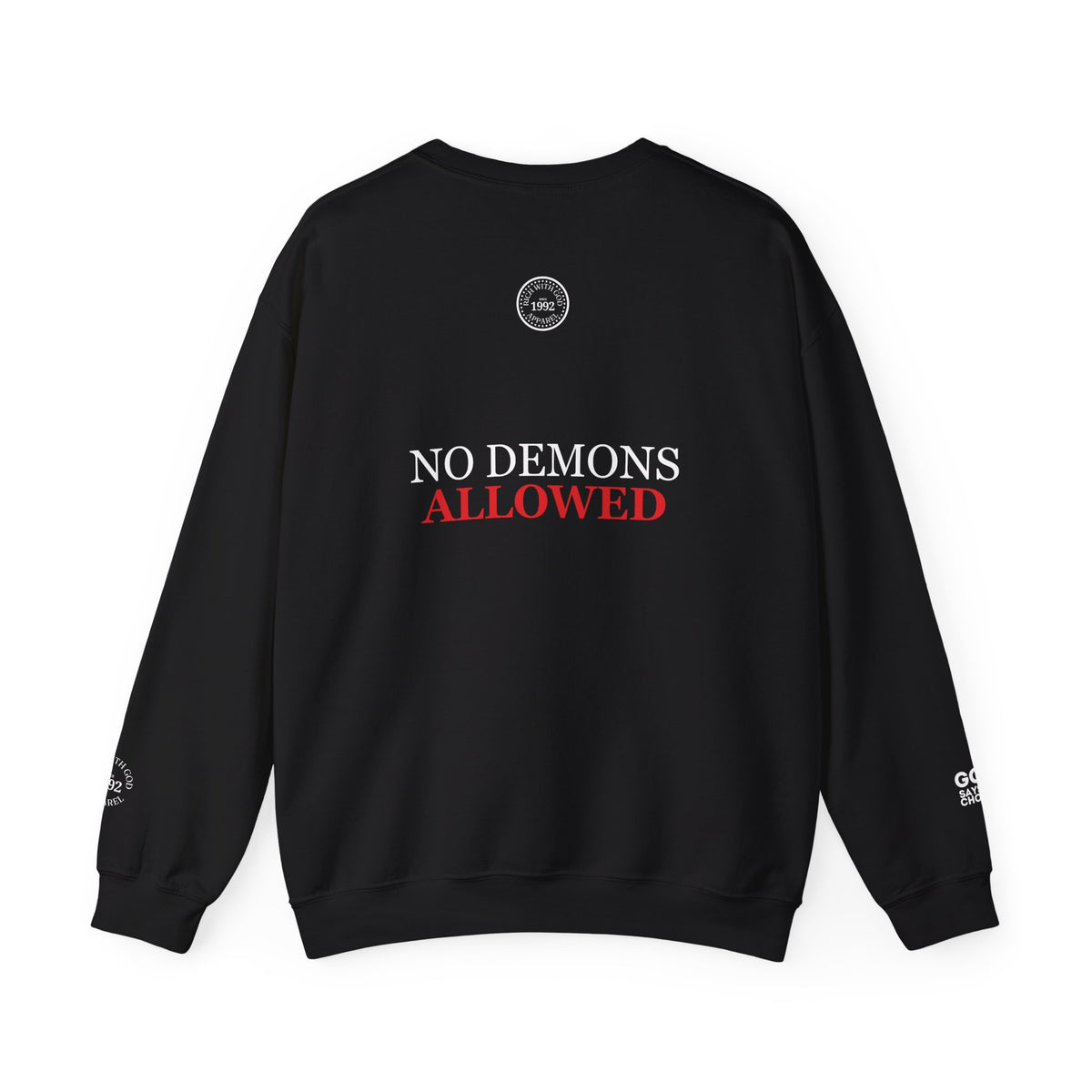 Demon Free Zone Crewneck Sweatshirt