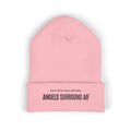 Angels Surround Me Embroidered Cuffed Beanie