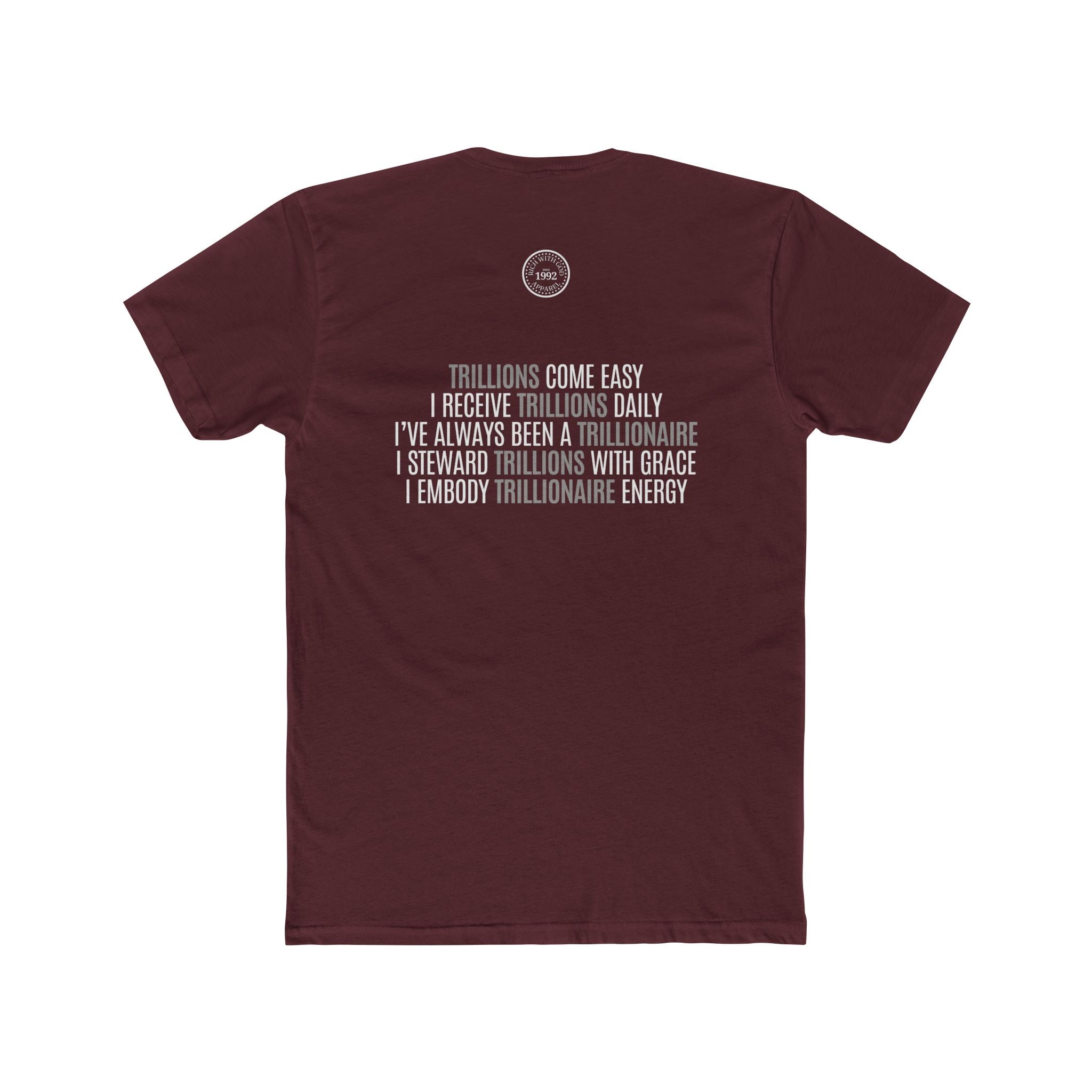 God Made Trillionaire Crew Tee