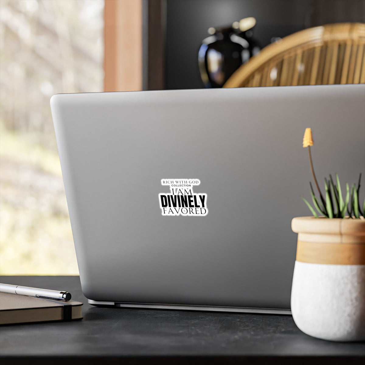 I Am Divinely Favored Vinyl Sticker
