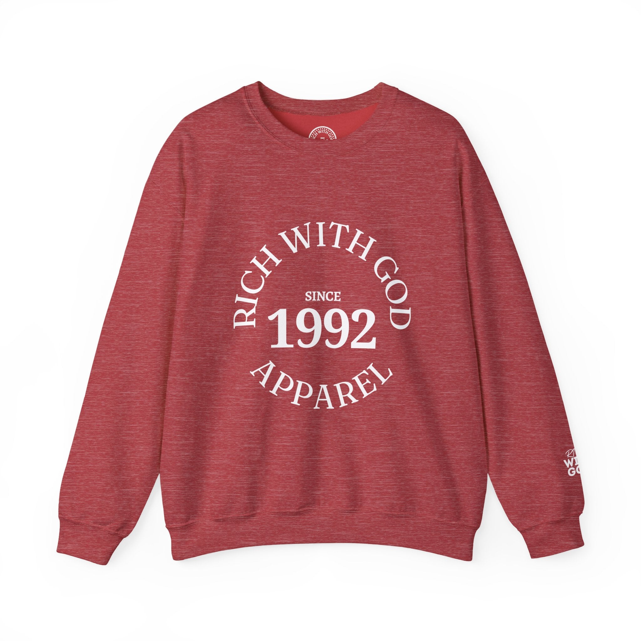 Rich With God Original Crewneck — God Provides Edition
