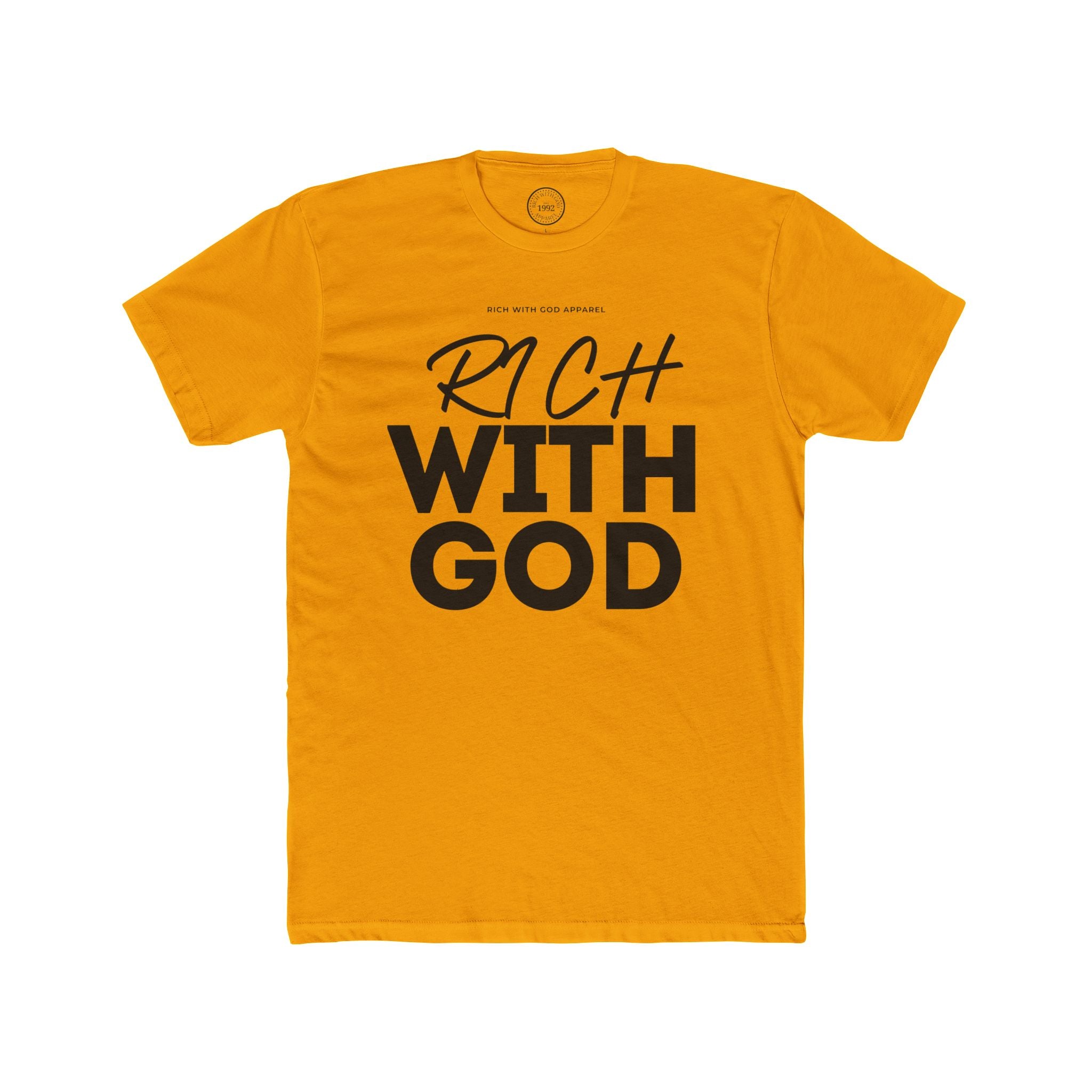 Rich With God Crew Tee