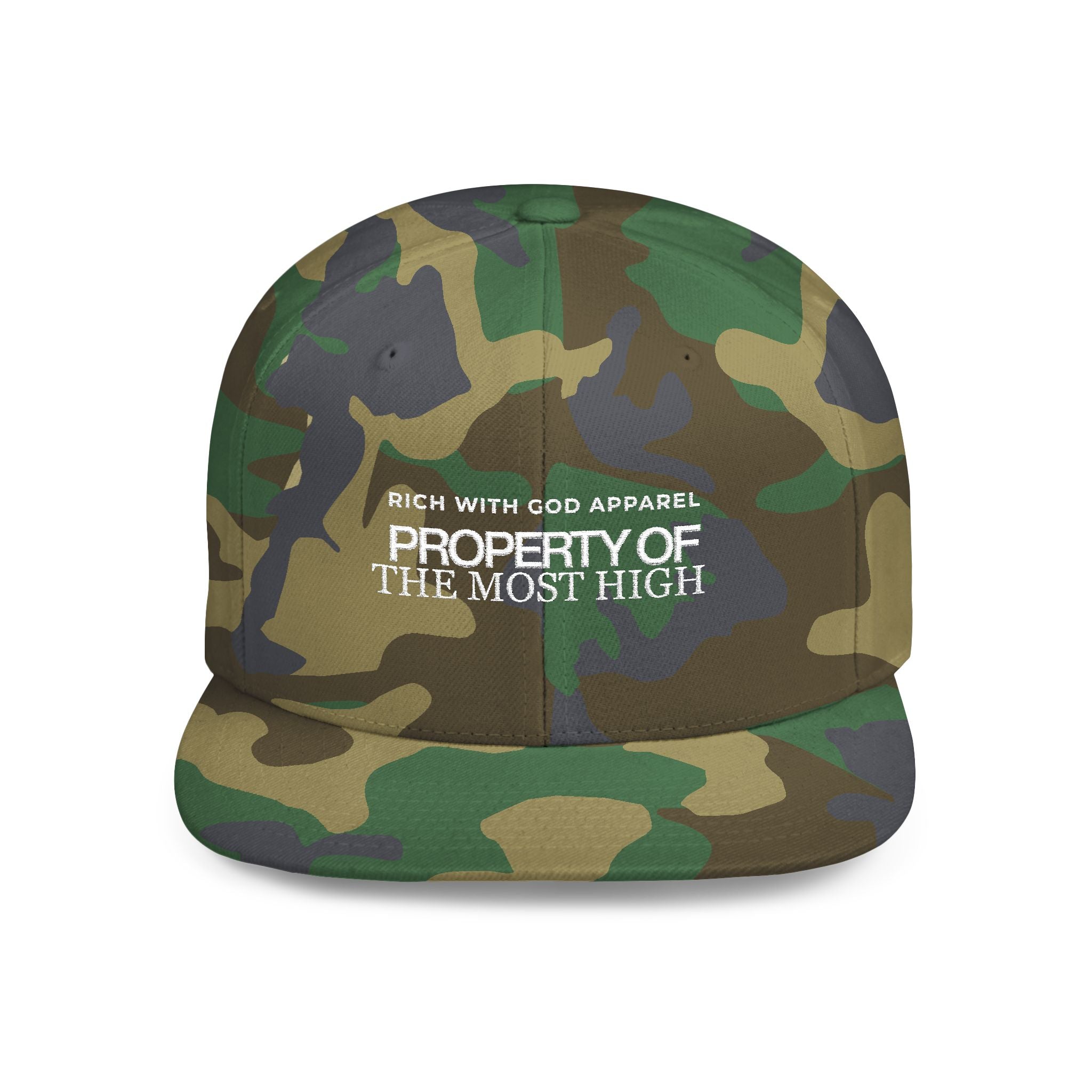 Property of the Most High Flat Bill Snapback