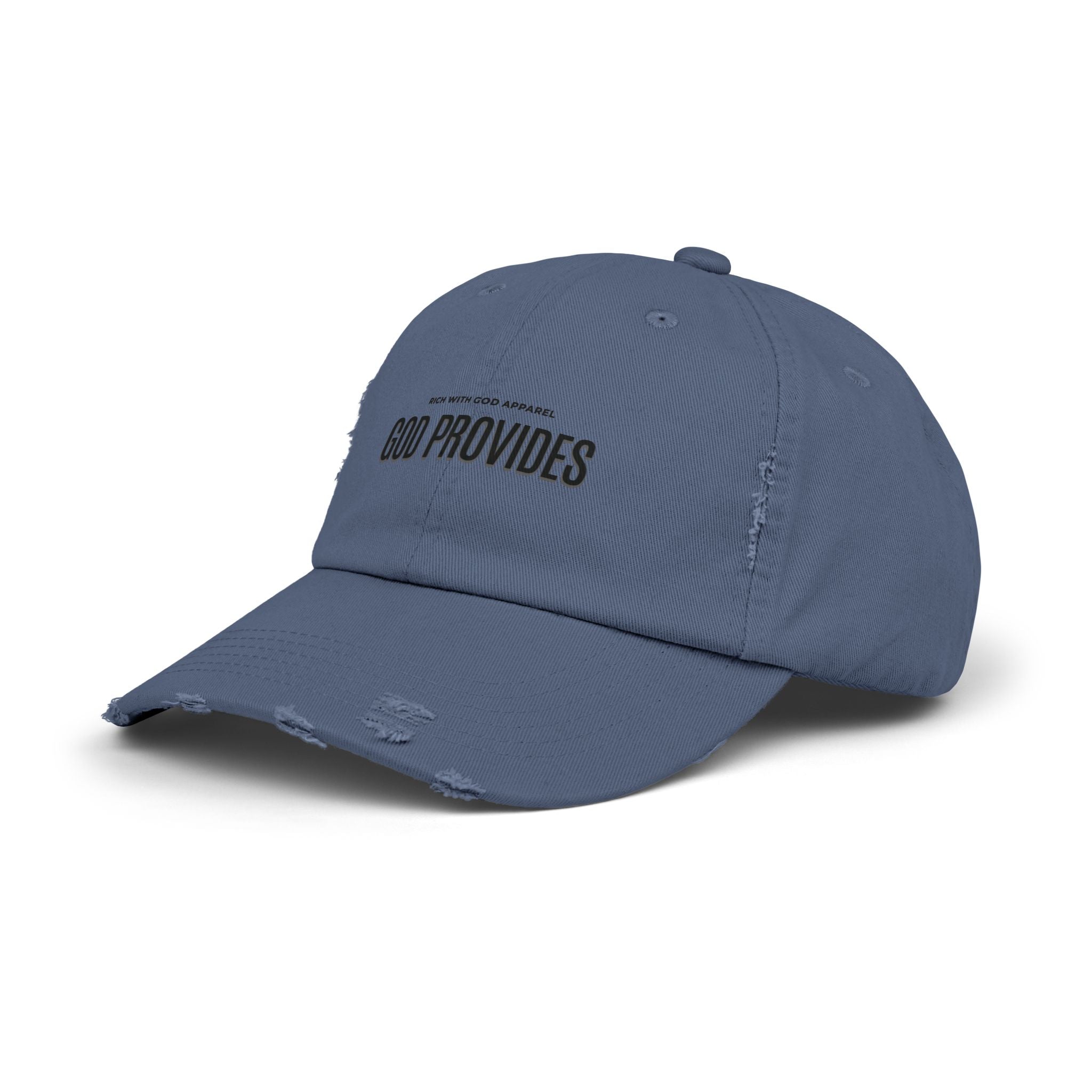 God Provides Unisex Distressed Cap