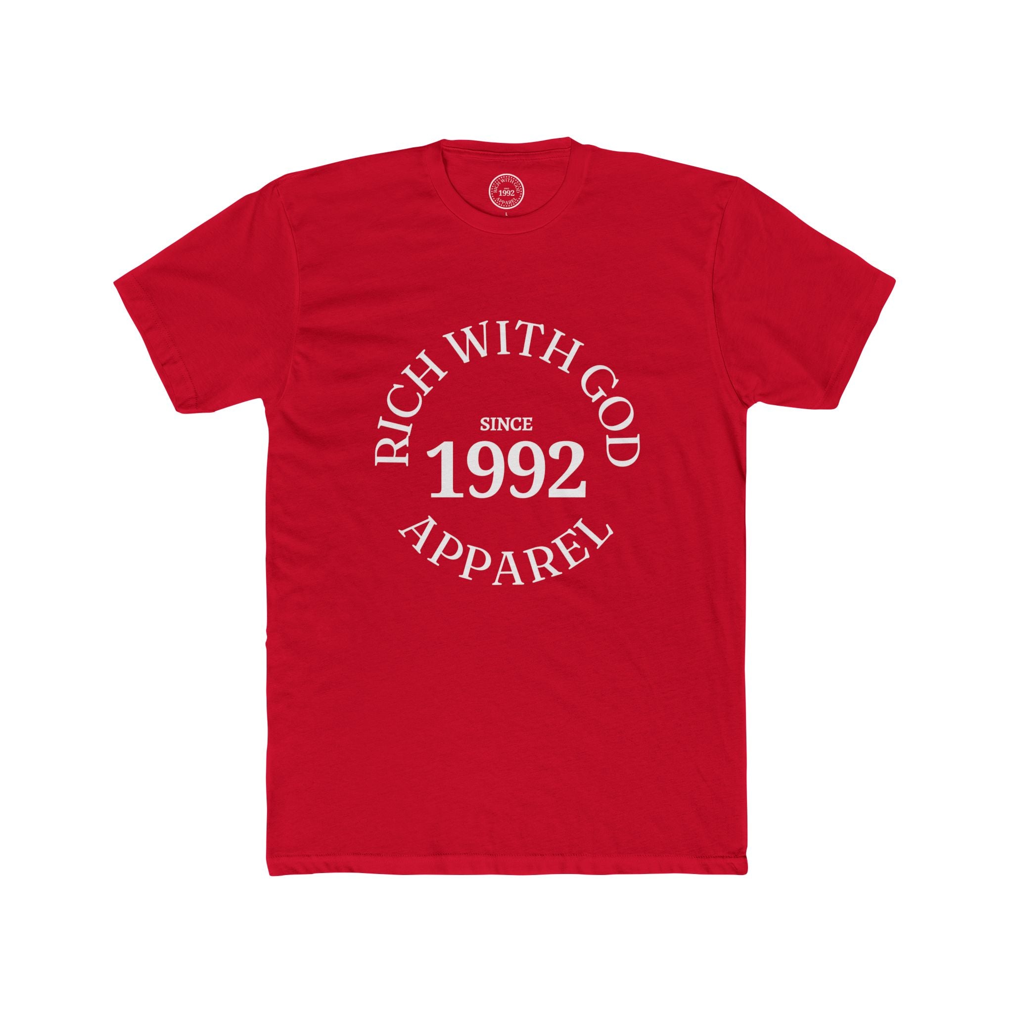 Rich With God Original Crew Tee — God Provides Edition
