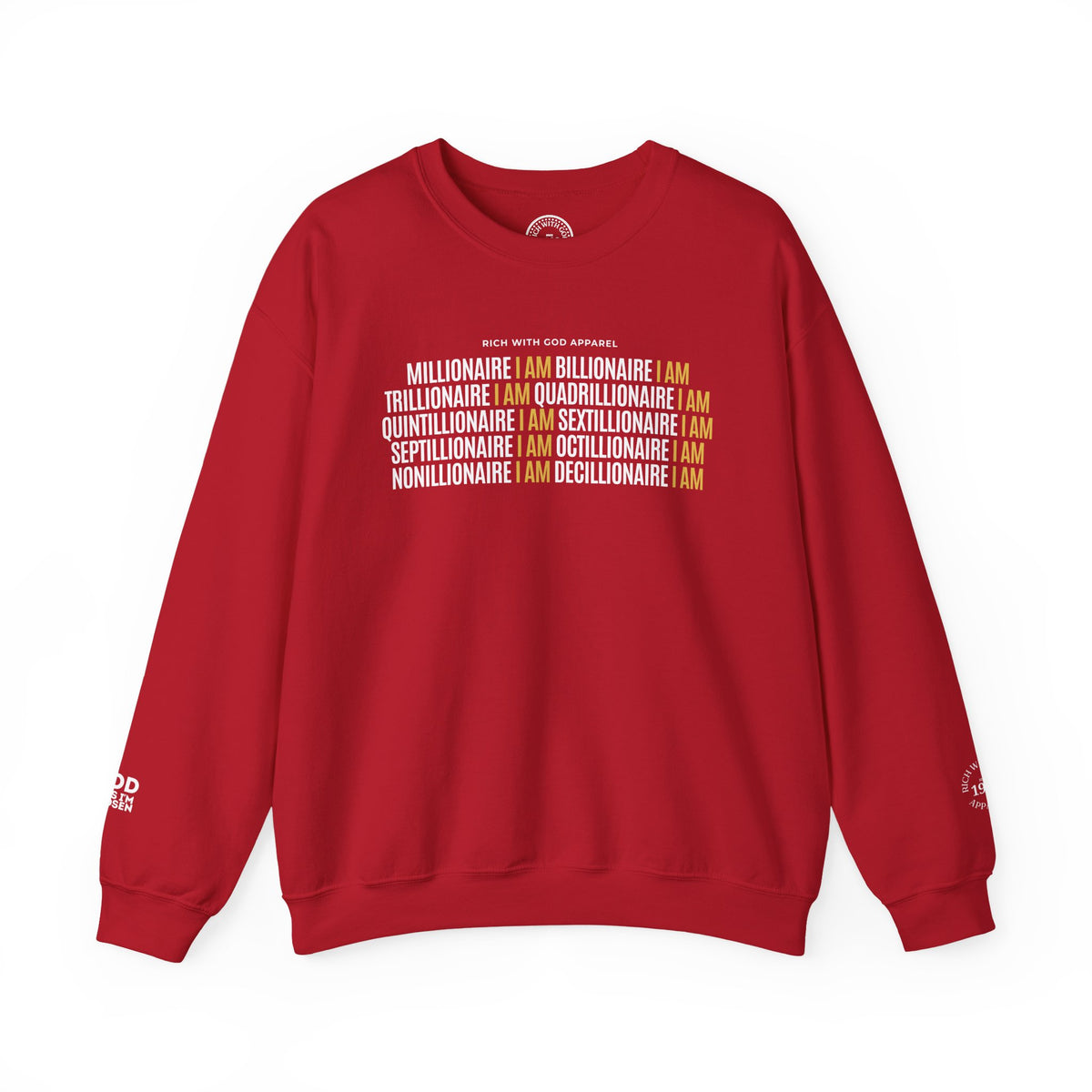 Millionaire I Am Billionaire I Am Crewneck Sweatshirt