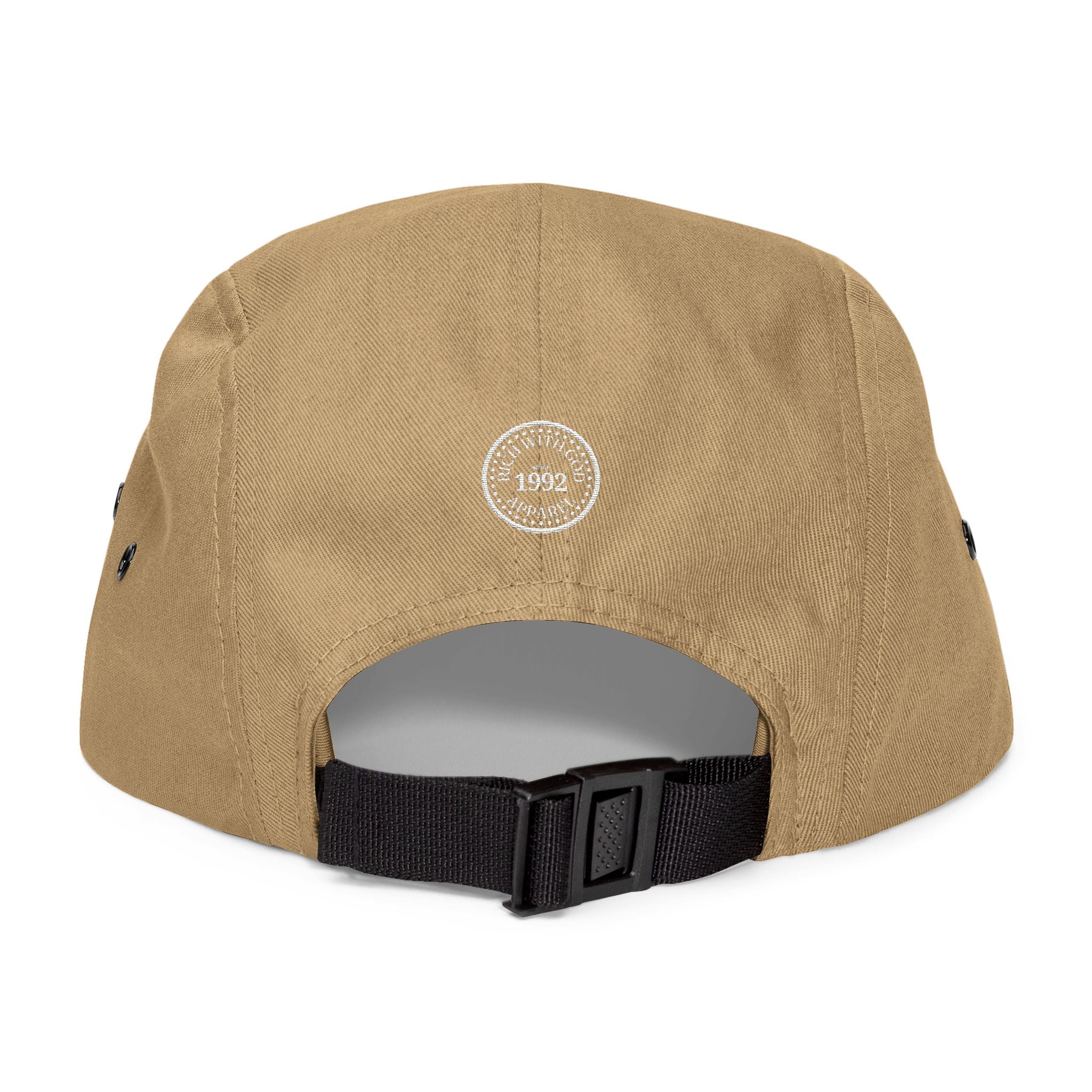 Rich With God 5 Panel Cap (Embroidery)