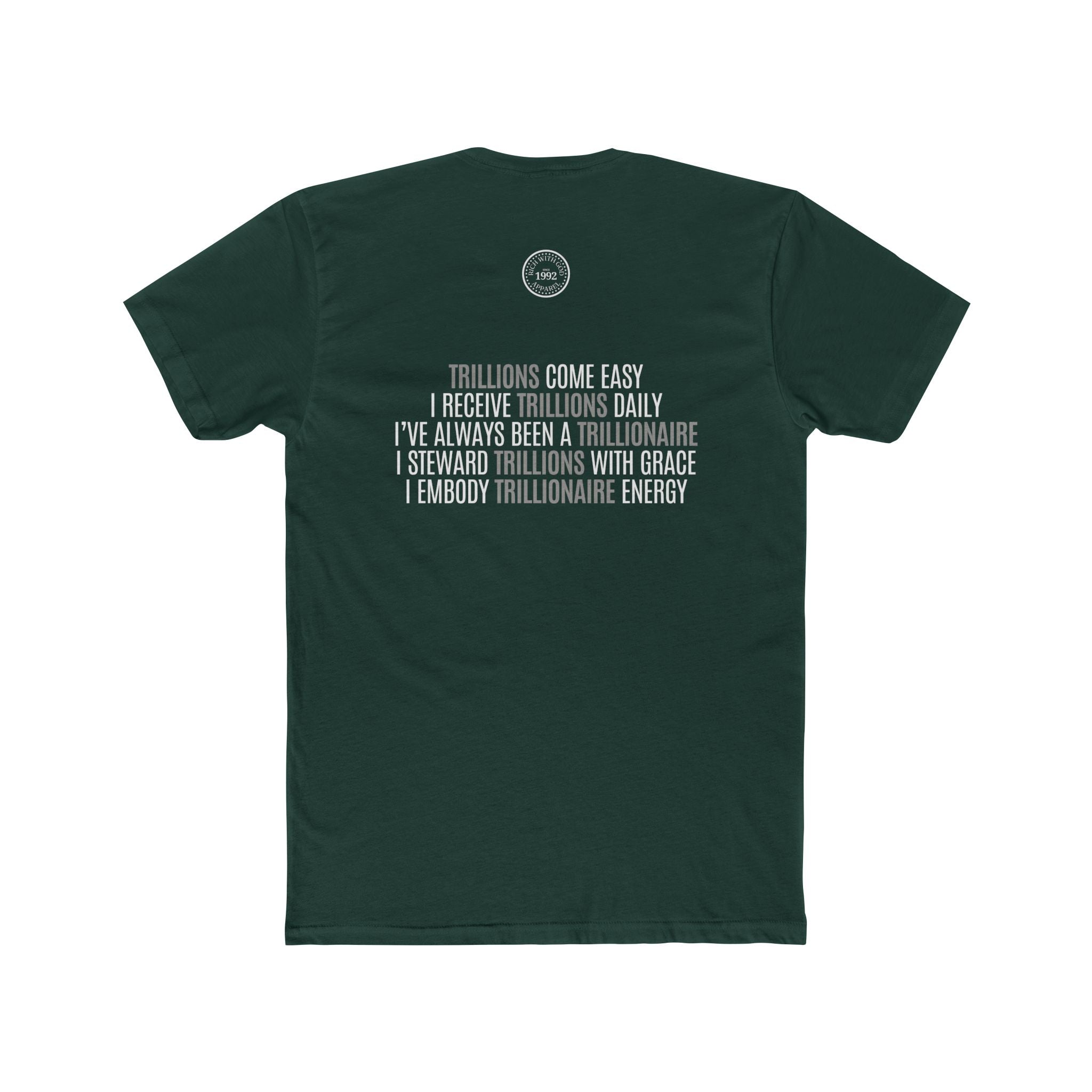 God Made Trillionaire Crew Tee