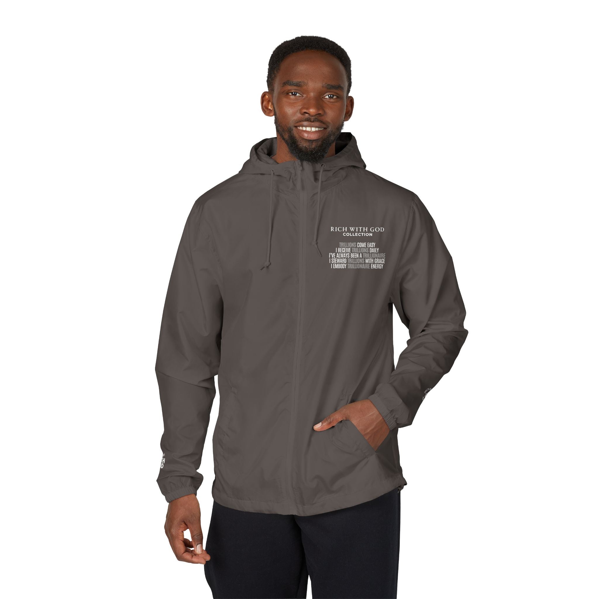 God Made Trillionaire Windbreaker Jacket
