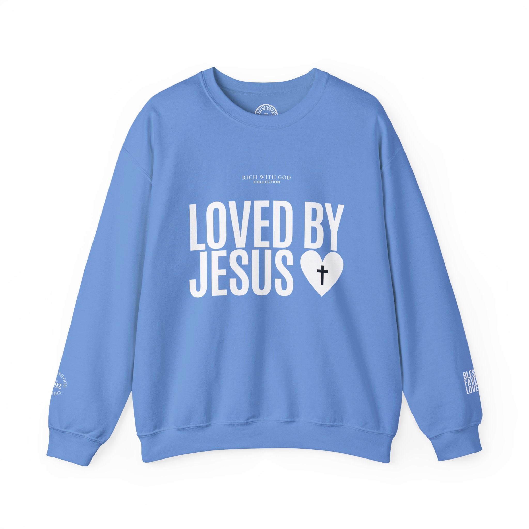 Loved By Jesus Crewneck Sweatshirt