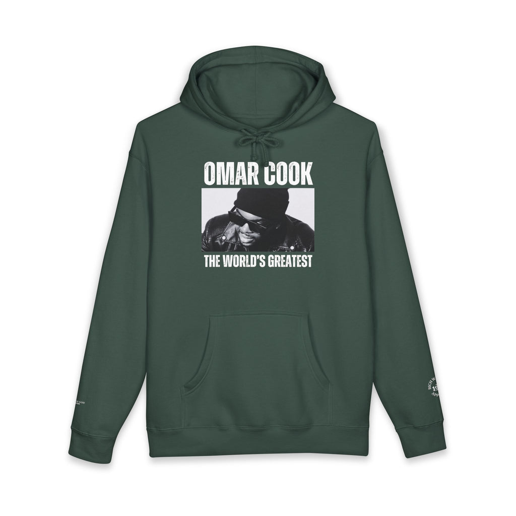 Omar Cook "The World’s Greatest" Hoodie — "Legacy. Success. Impact."