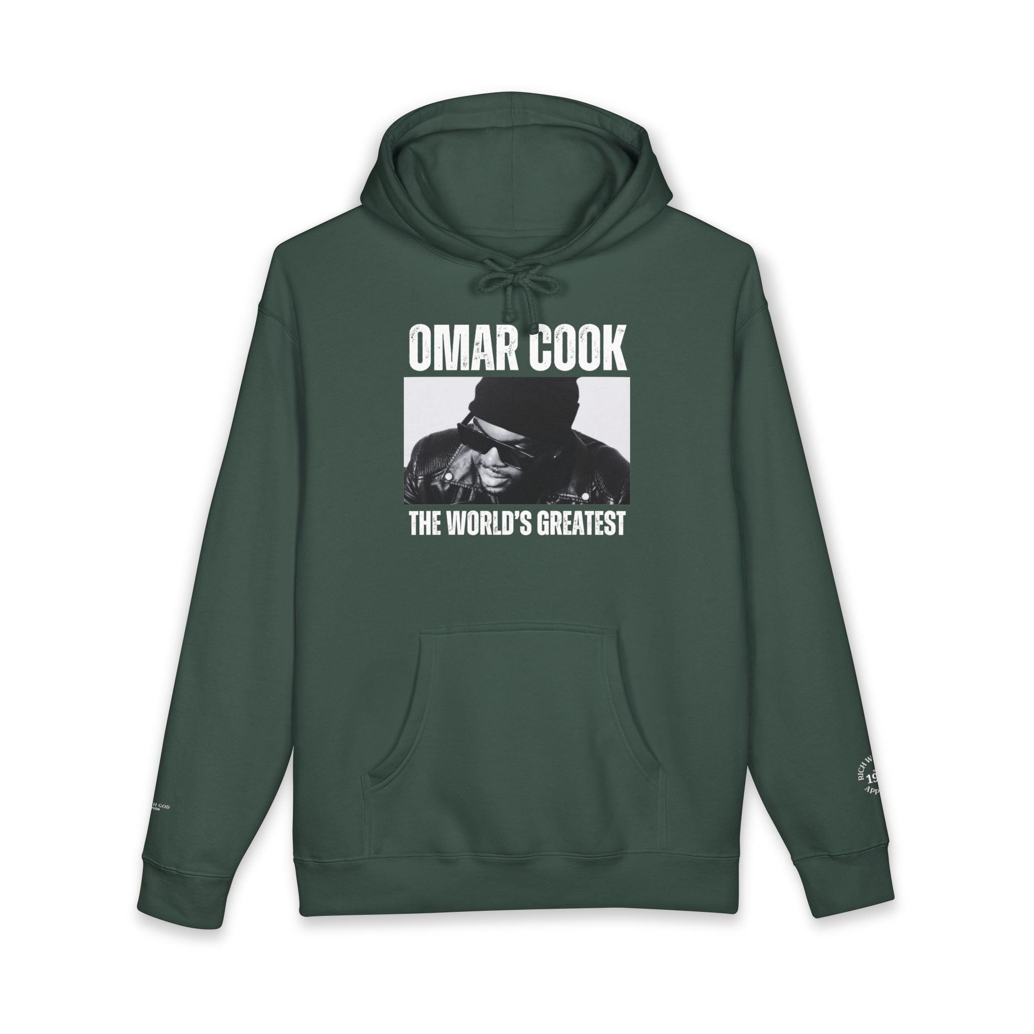 Omar Cook "The World’s Greatest" Hoodie — "Legacy. Success. Impact."