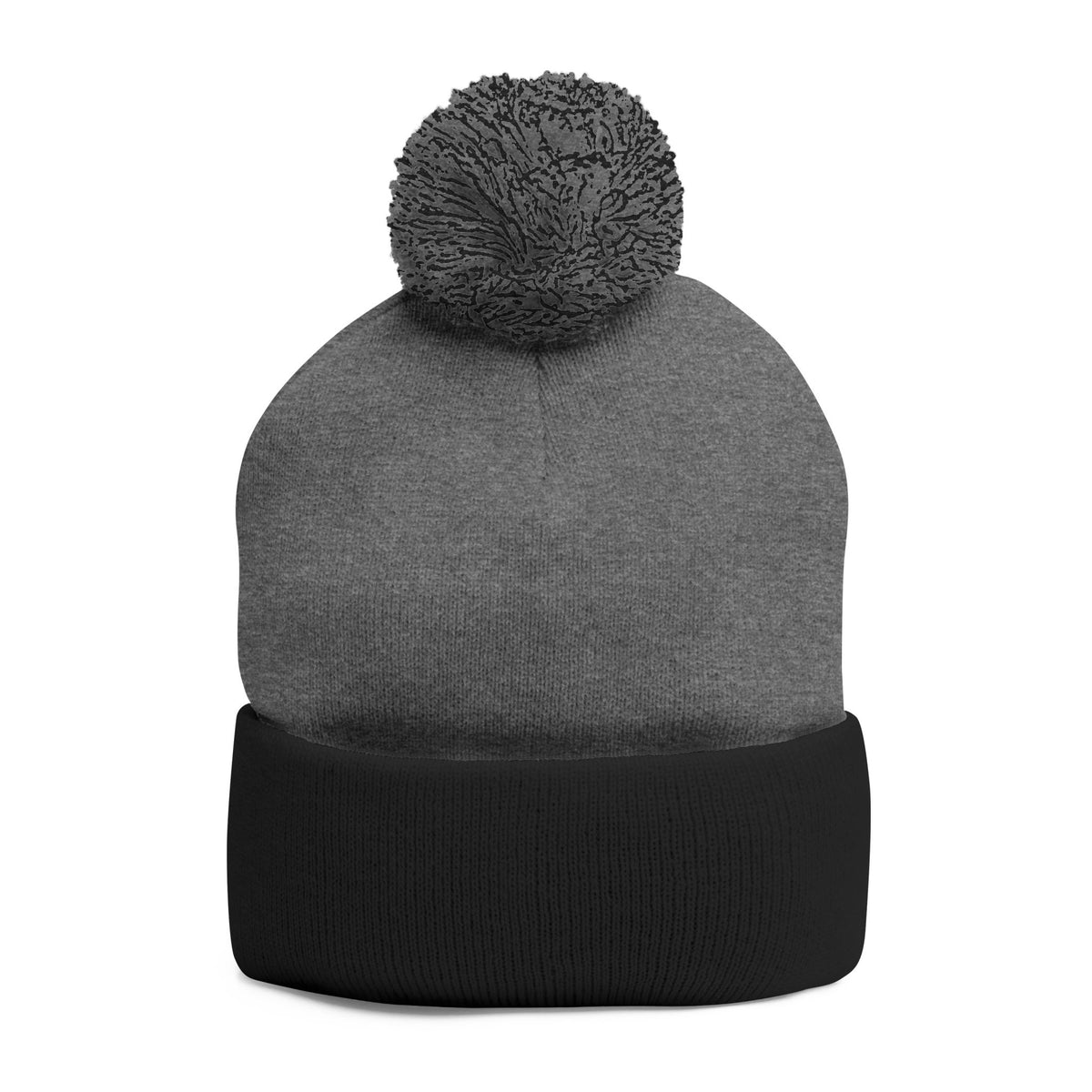 God's Soldier Embroidered Pom-Pom Beanie