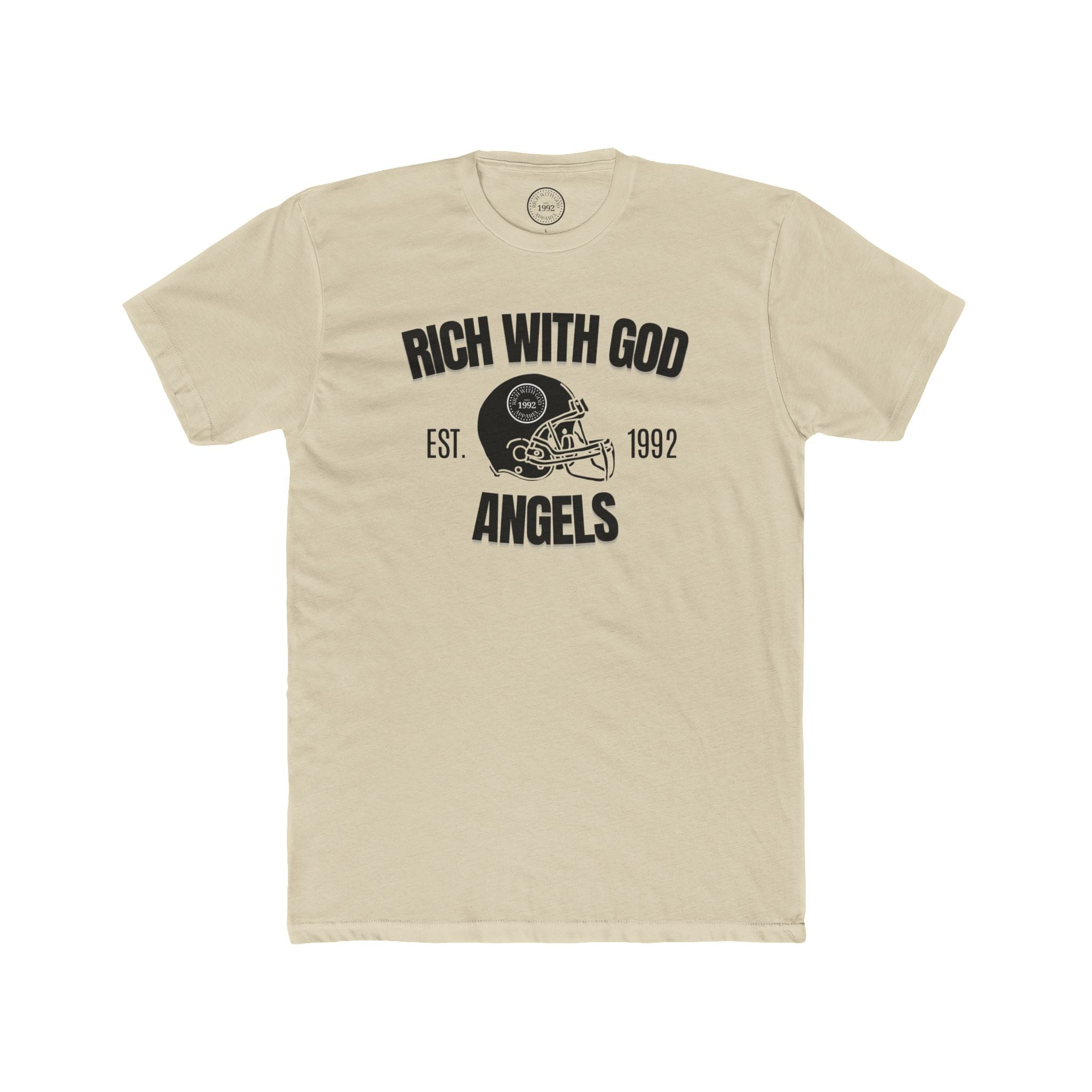 Rich With God Angels Crew Tee