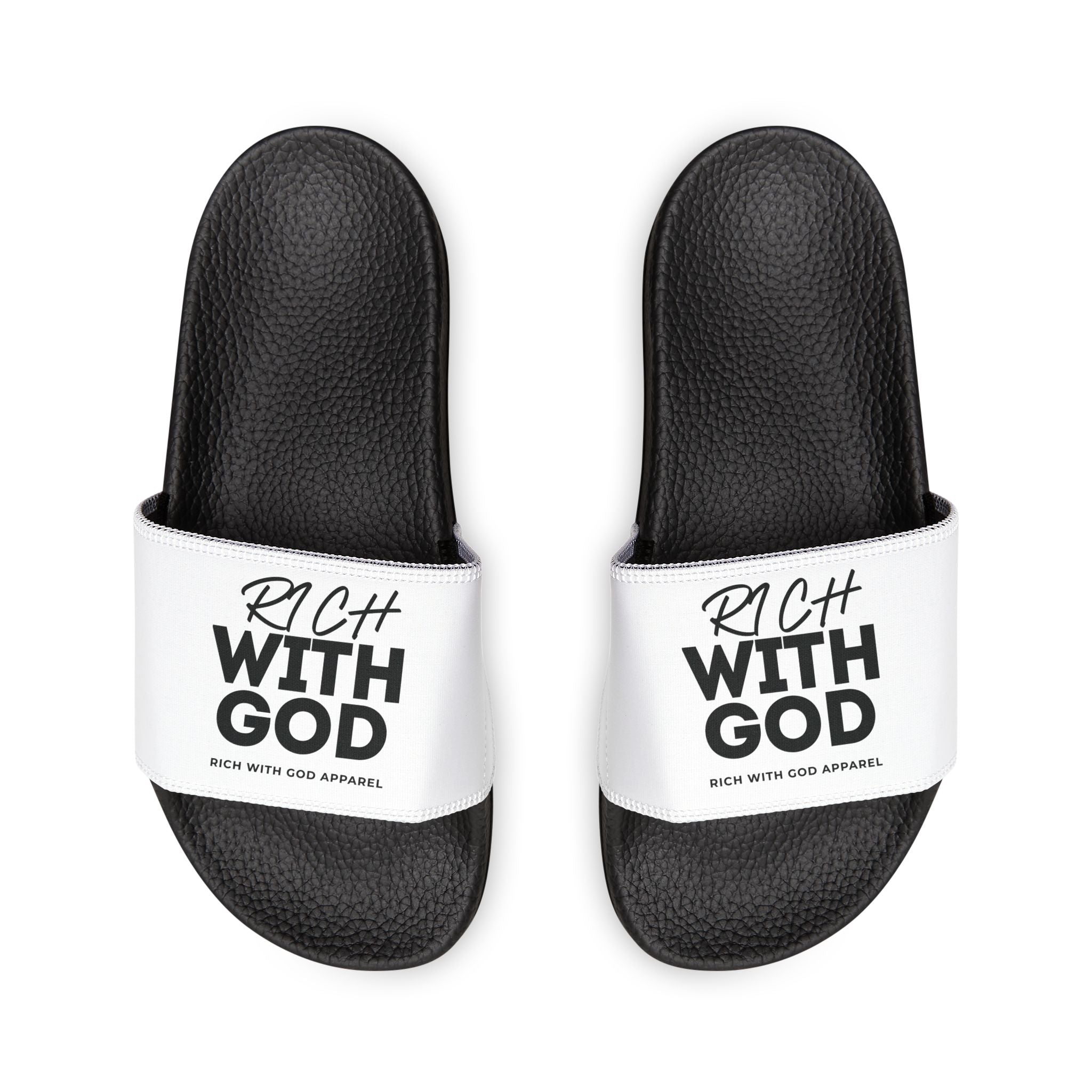 Rich With God Men's Removable-Strap Sandals