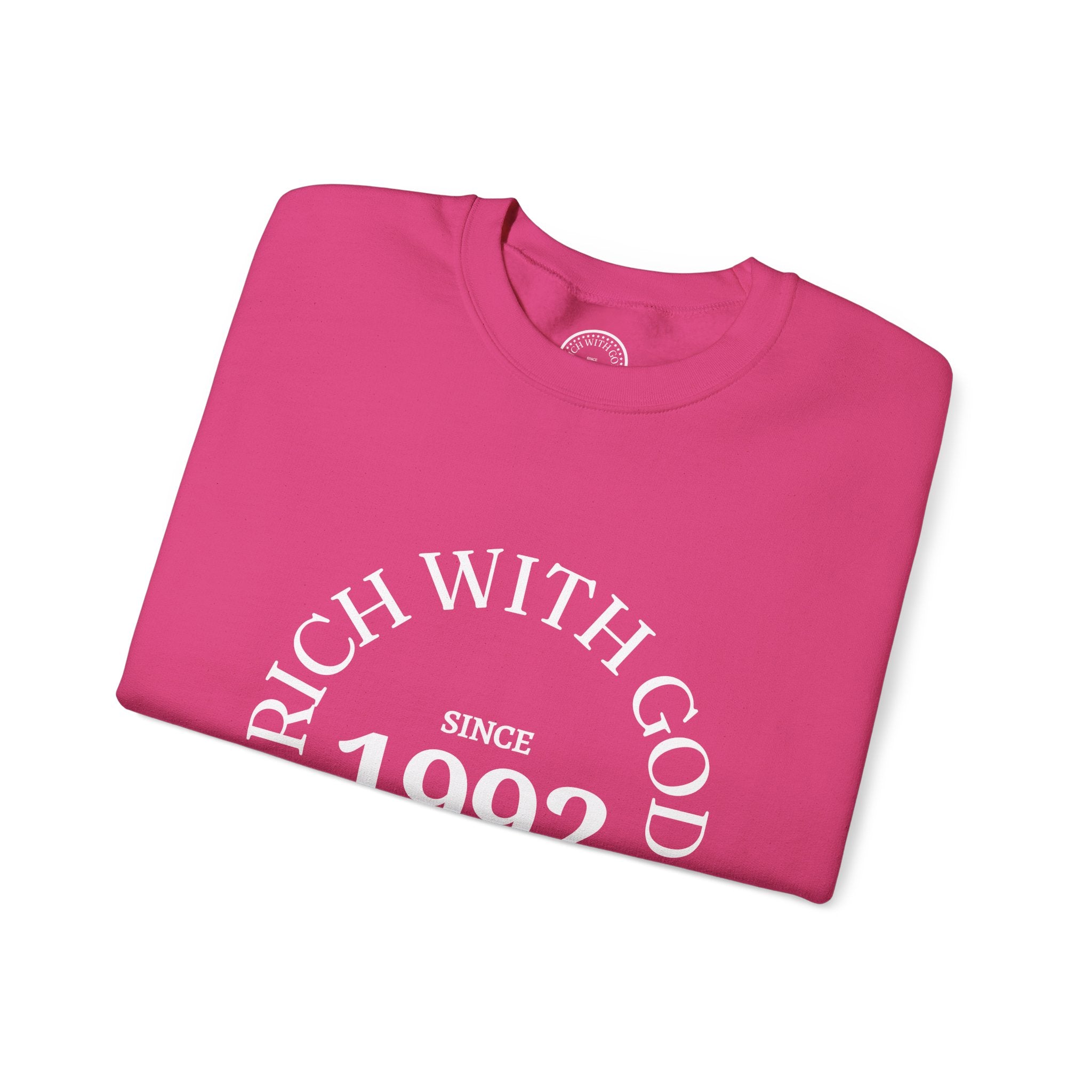 Rich With God Original Crewneck — God Provides Edition