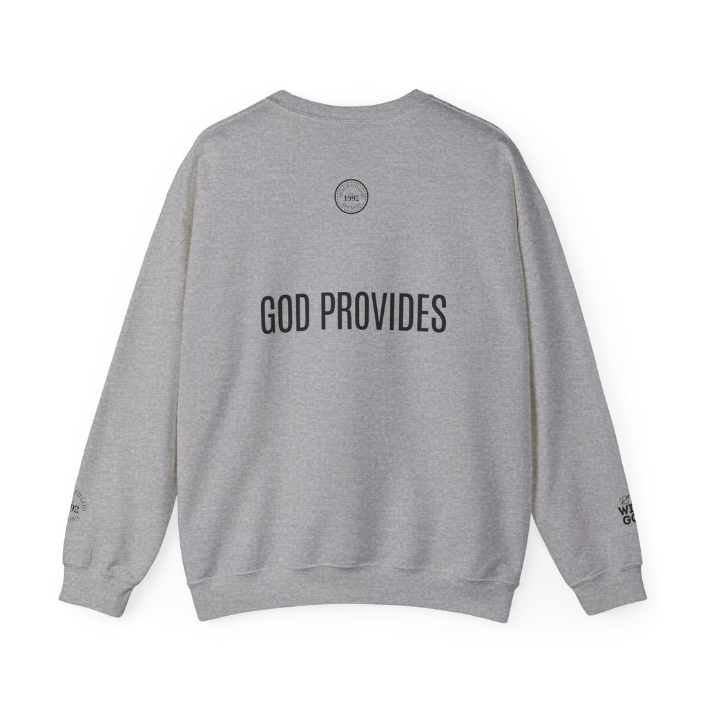Rich With God Matthew 6:33 Crewneck Sweatshirt