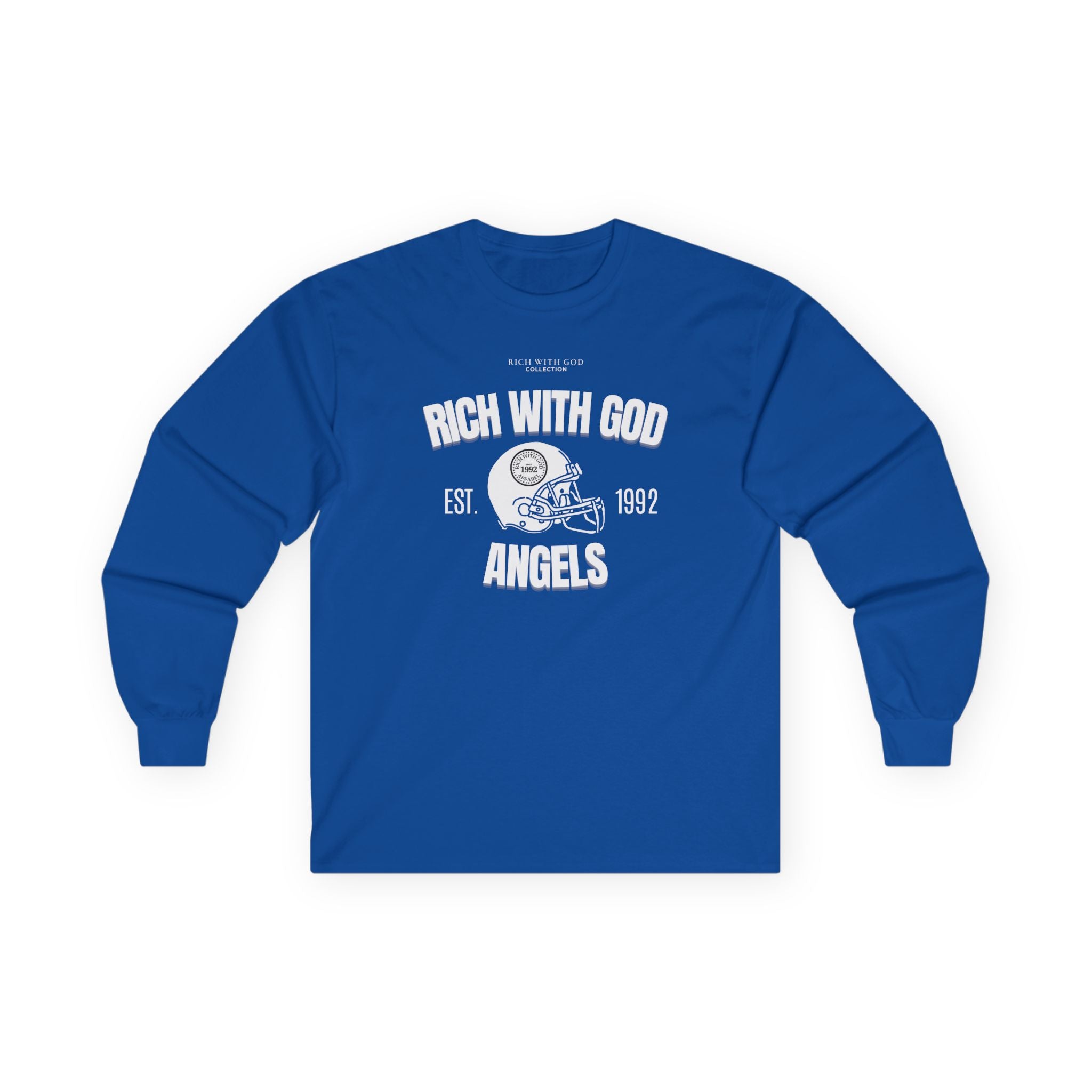 Rich With God Angels Long Sleeve Tee