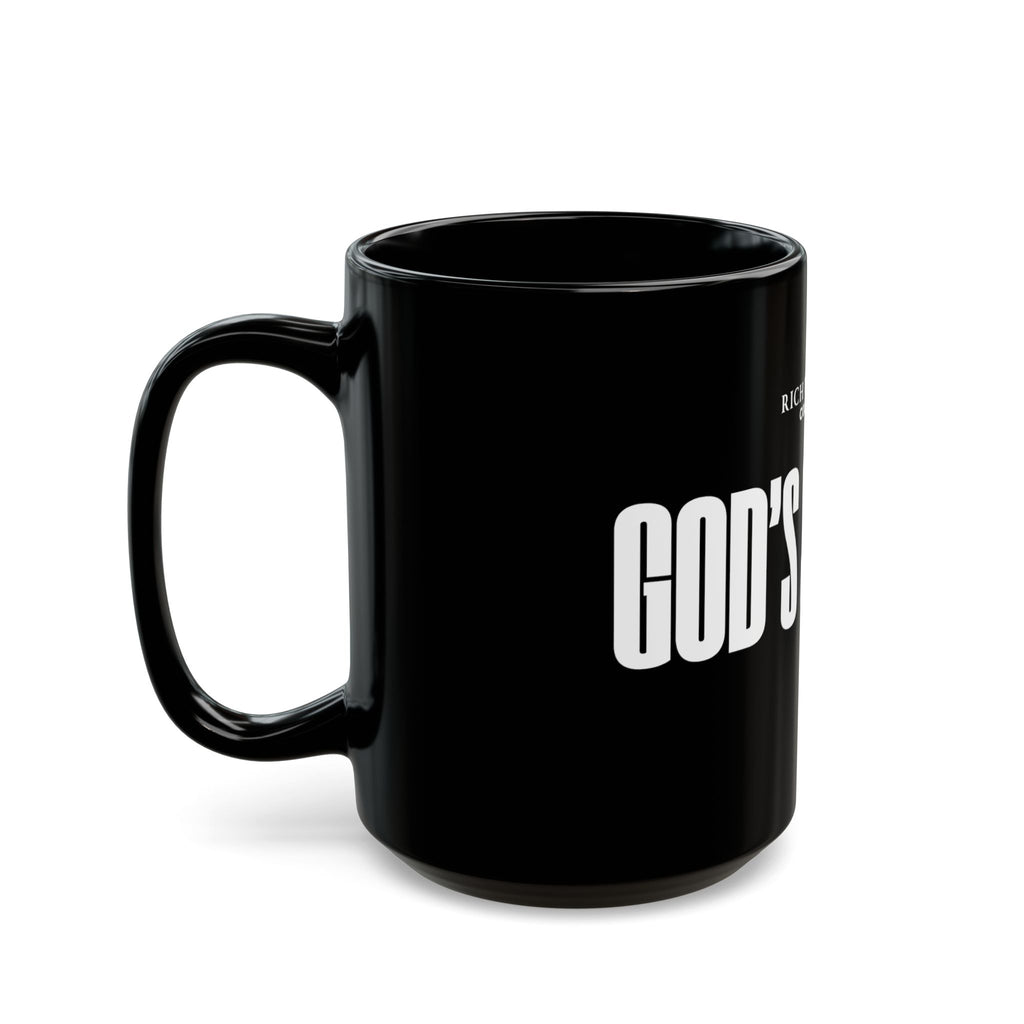 God's Soldier Black Mug (11oz, 15oz)