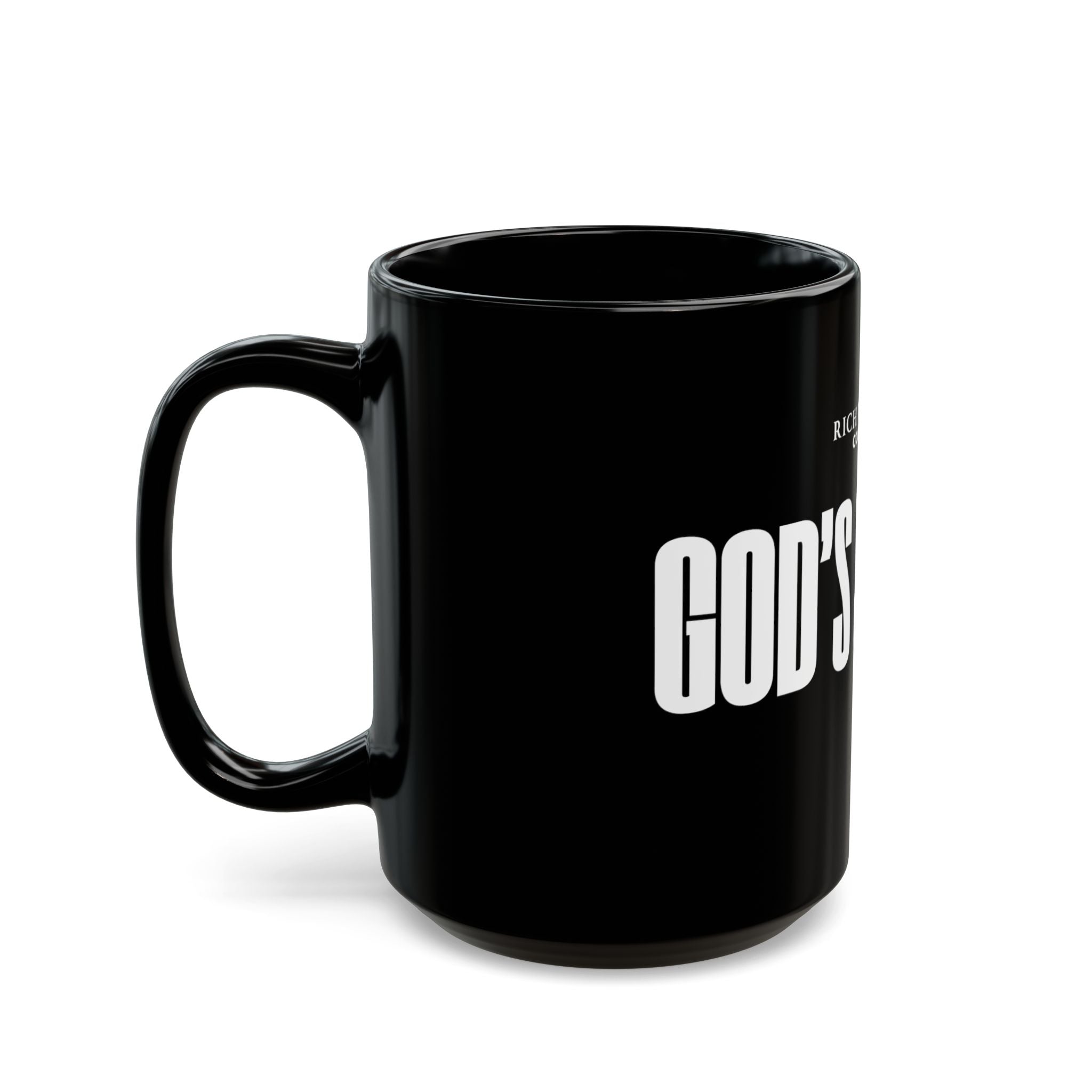 God's Soldier Black Mug (11oz, 15oz)